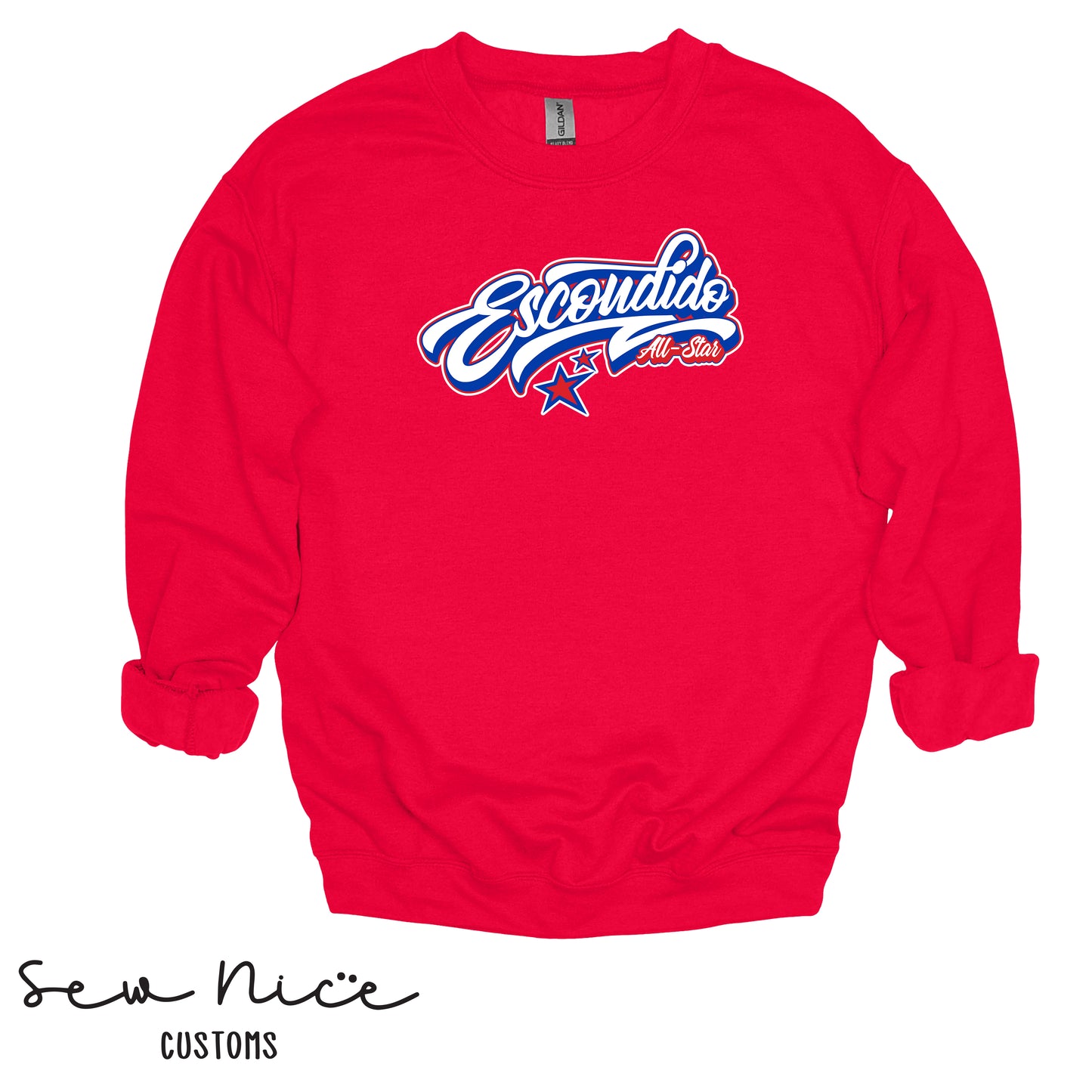 Escondido Script Logo- Unisex Crewneck Sweatshirt