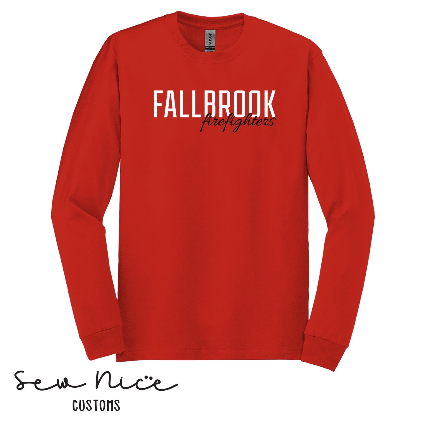 YOUTH Fallbrook Firefighters- Long Sleeve Shirt