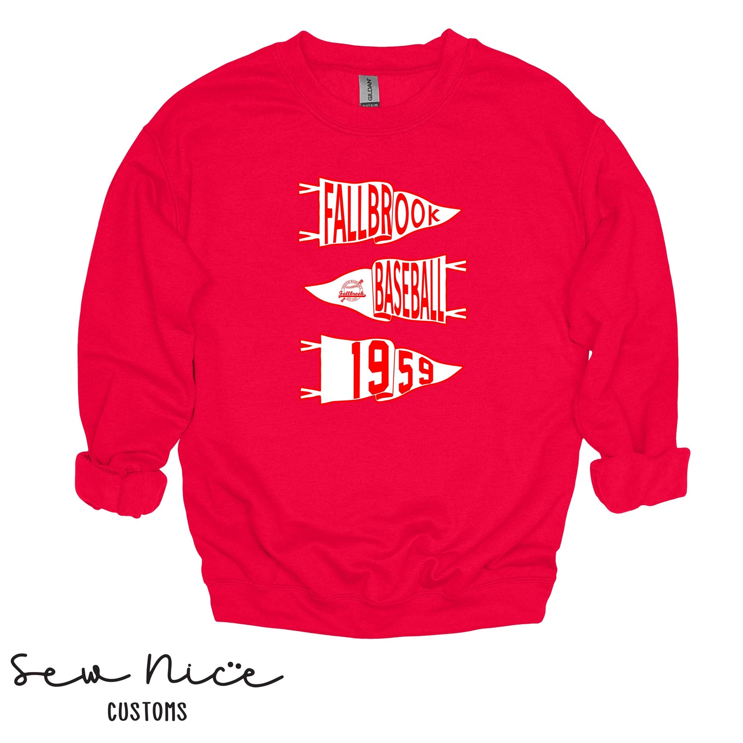 FYB Flag Trio- Unisex Cotton Crewneck Sweatshirt
