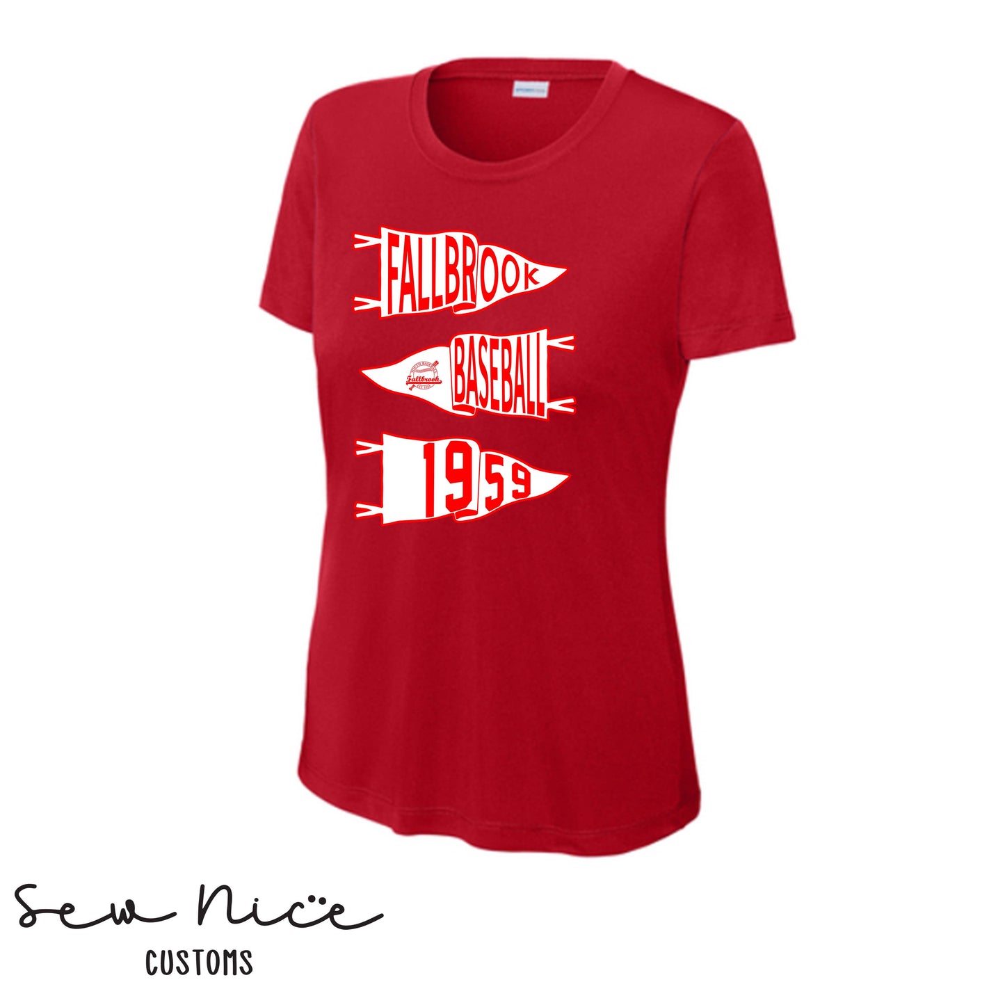 FYB Flag Trio- Ladies Dri Fit Shirt