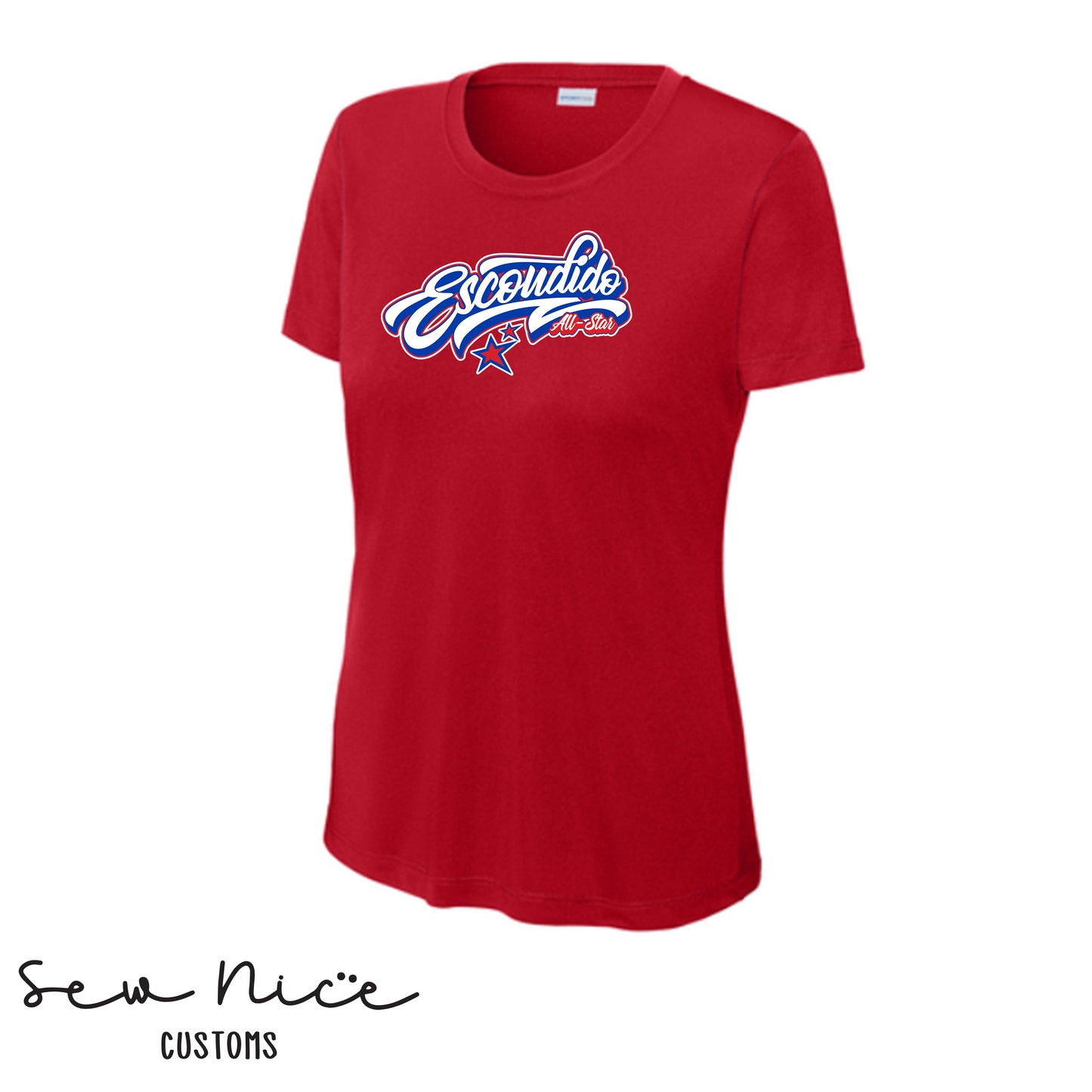 Escondido Script Logo- Ladies Dri Fit Shirt