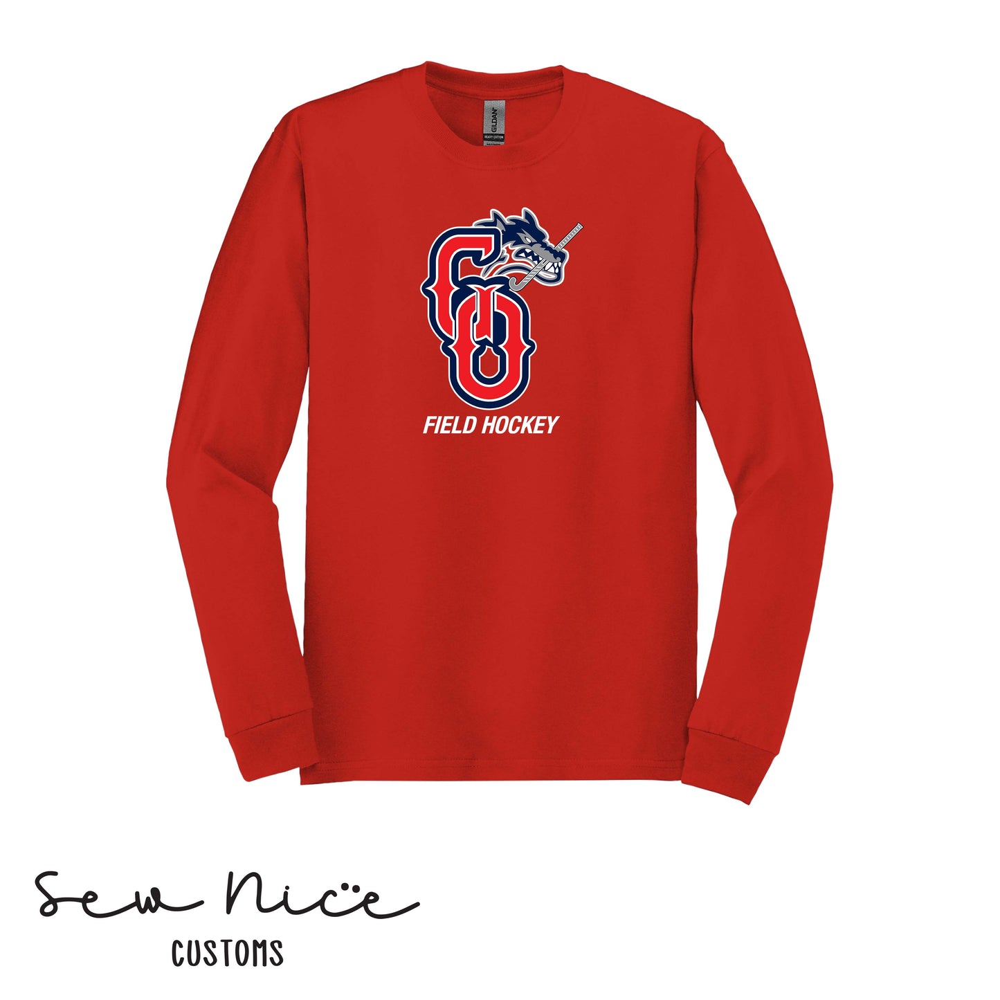 GO Field Hockey- Unisex Adult/Youth Long Sleeve Shirt