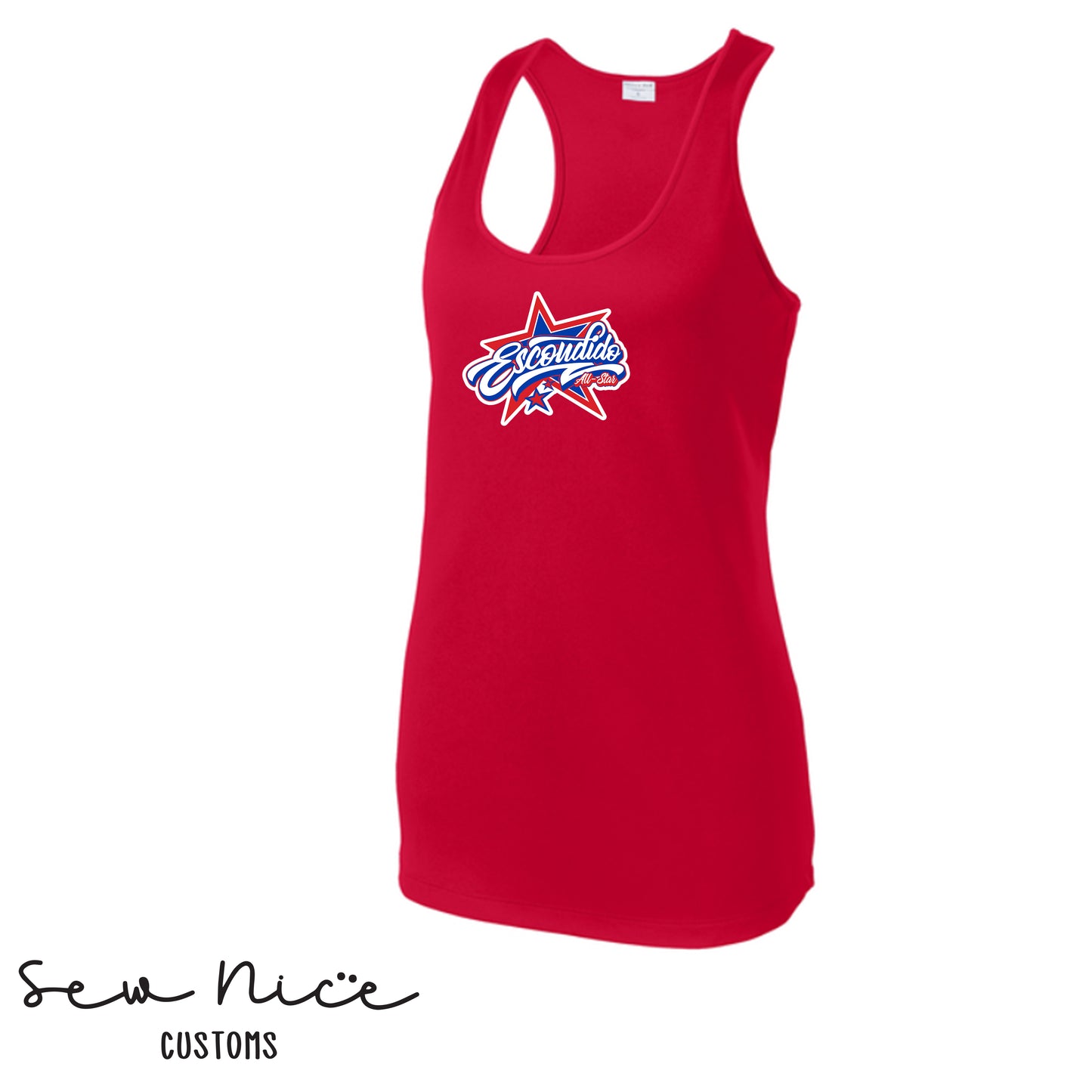 Escondido Star Logo- Ladies Dri Fit Tank Top