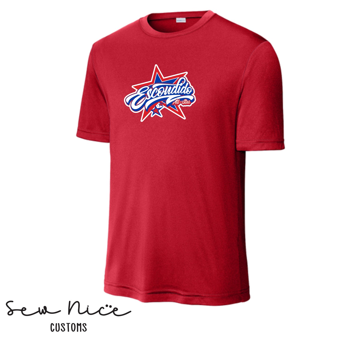Escondido Star Logo Design- Unisex Dri Fit Shirt
