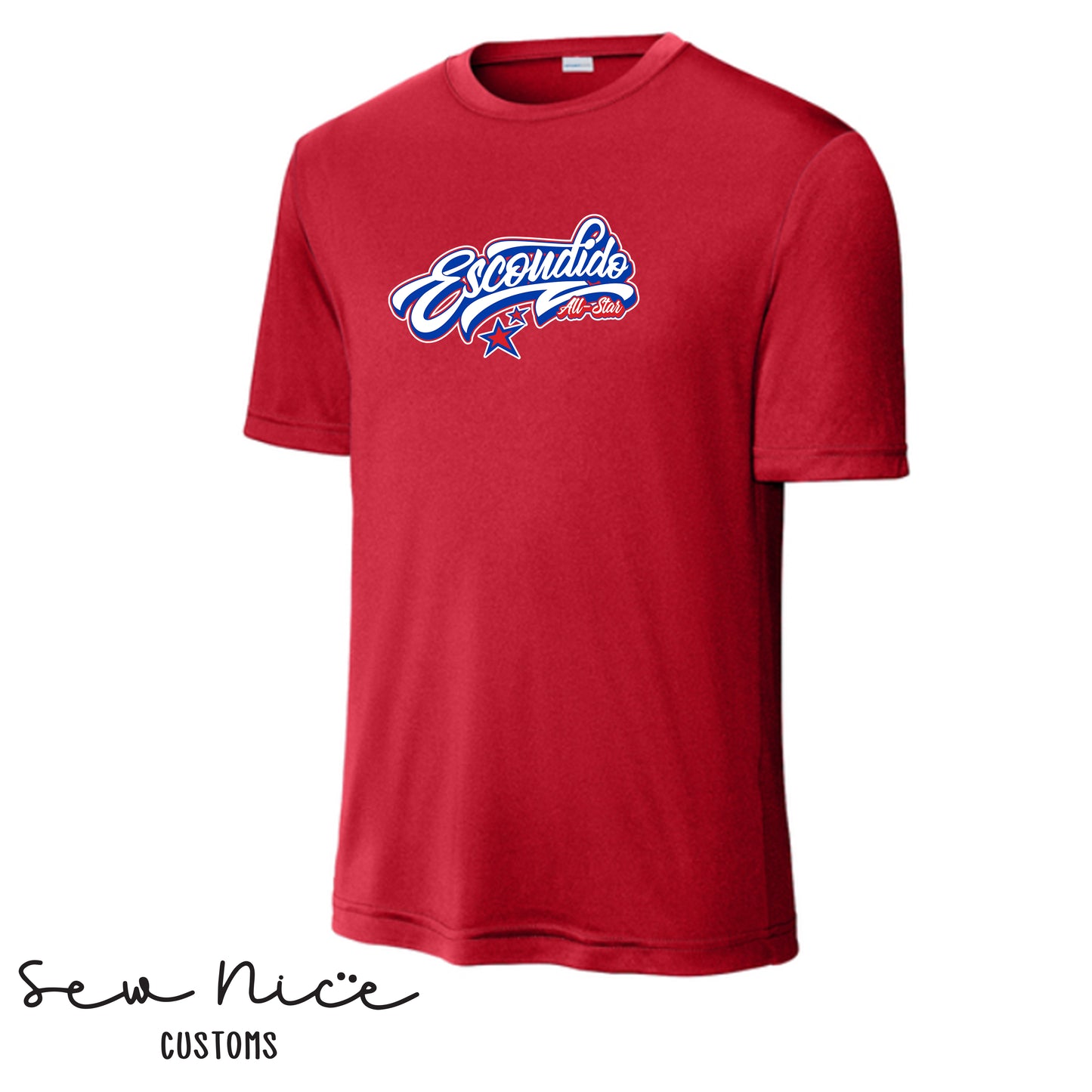 Escondido Script Logo Design- Unisex Dri Fit Shirt