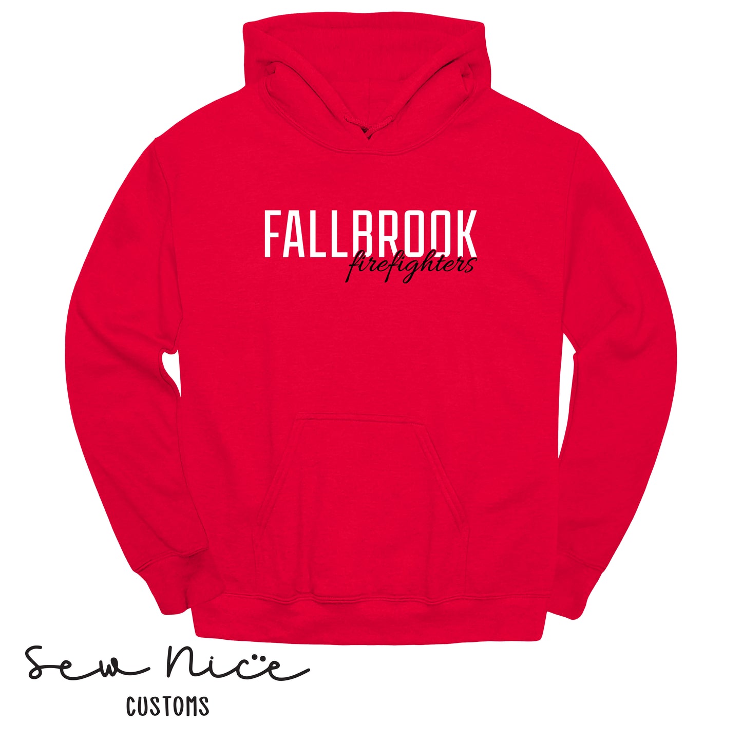 YOUTH Fallbrook Firefighters- Hoodie