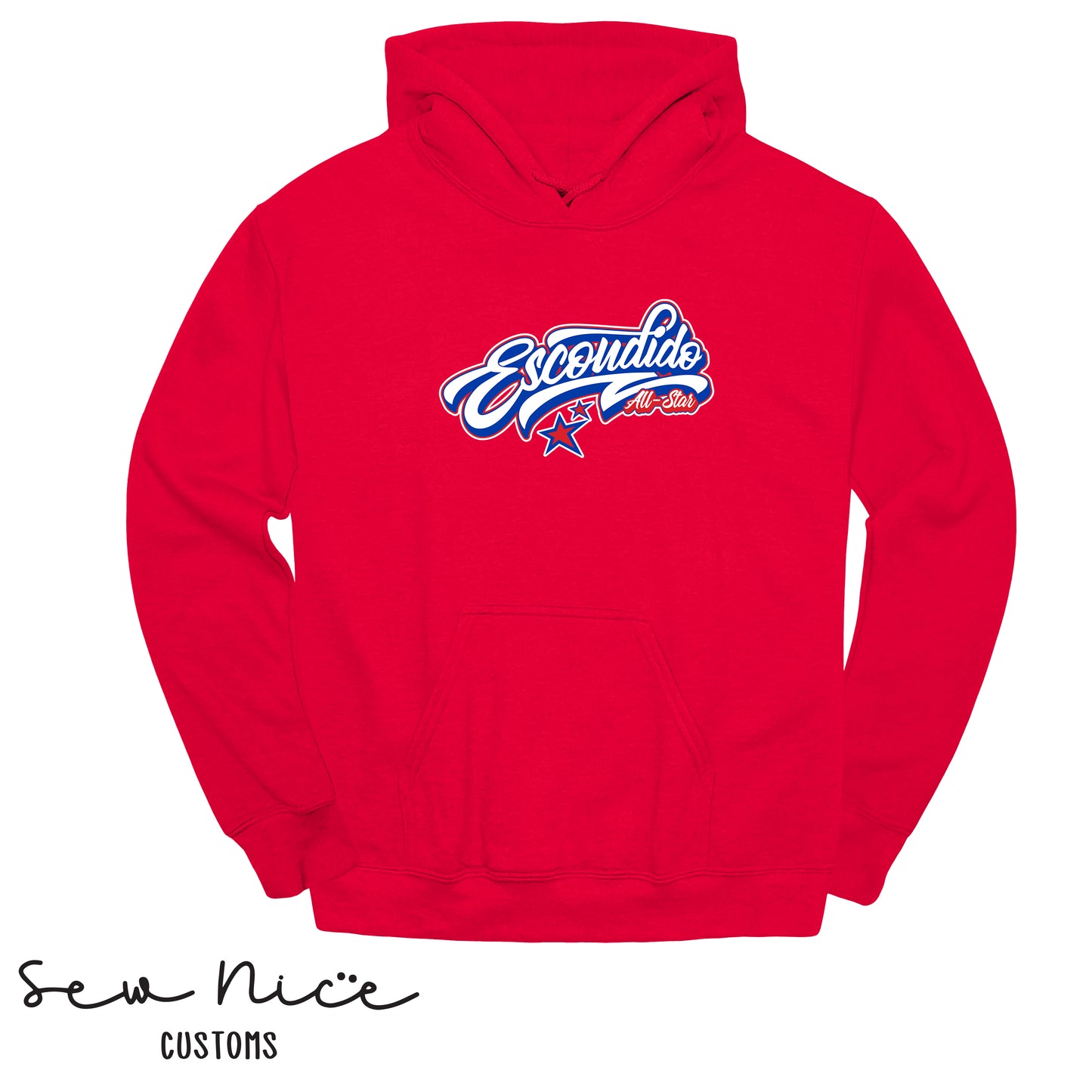 Escondido Script Logo- Unisex Hoodie