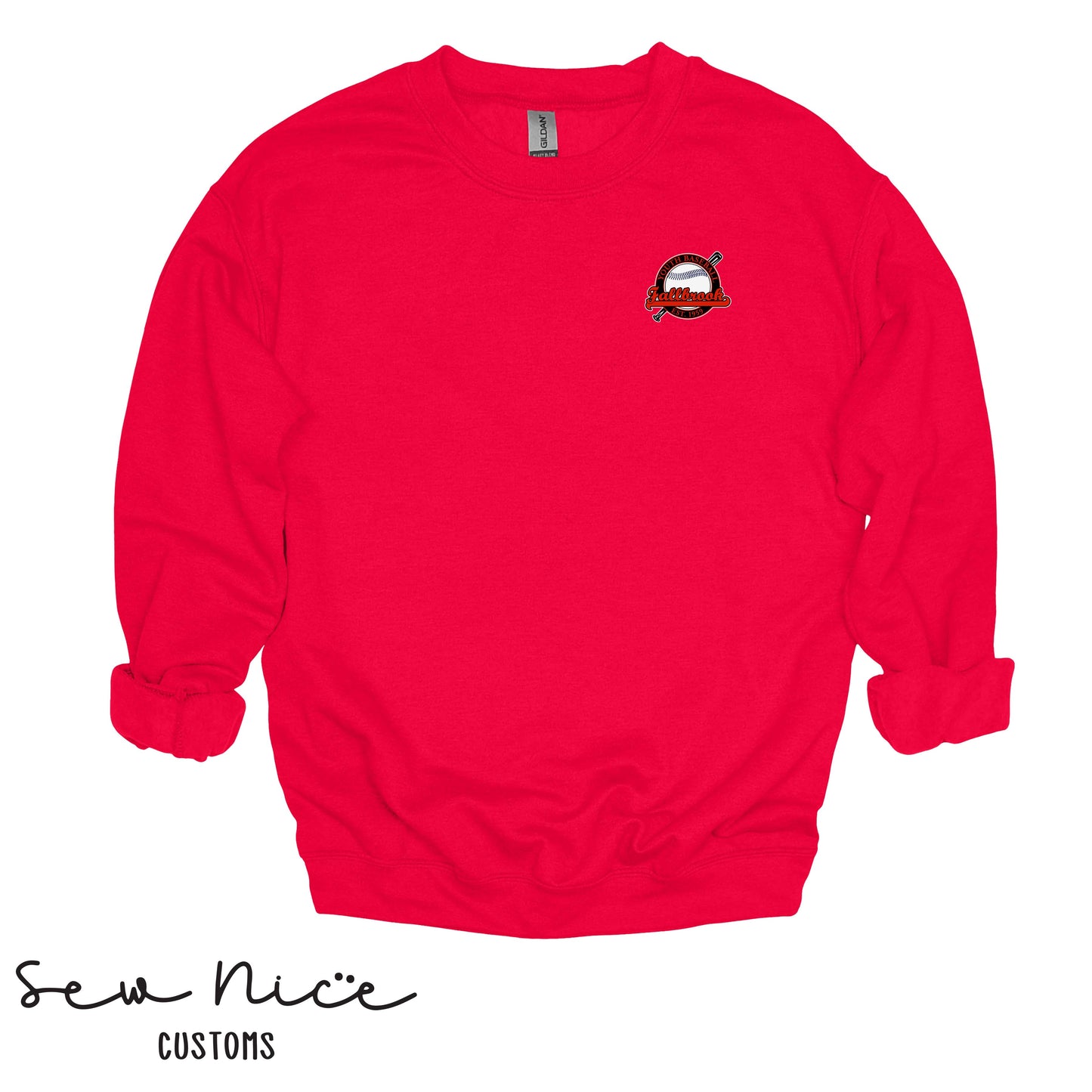 FYB Embroidered Left Chest Unisex Sweatshirt