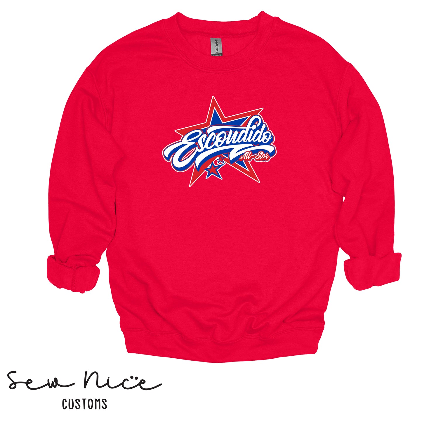 Escondido Star Logo- Unisex Crewneck Sweatshirt