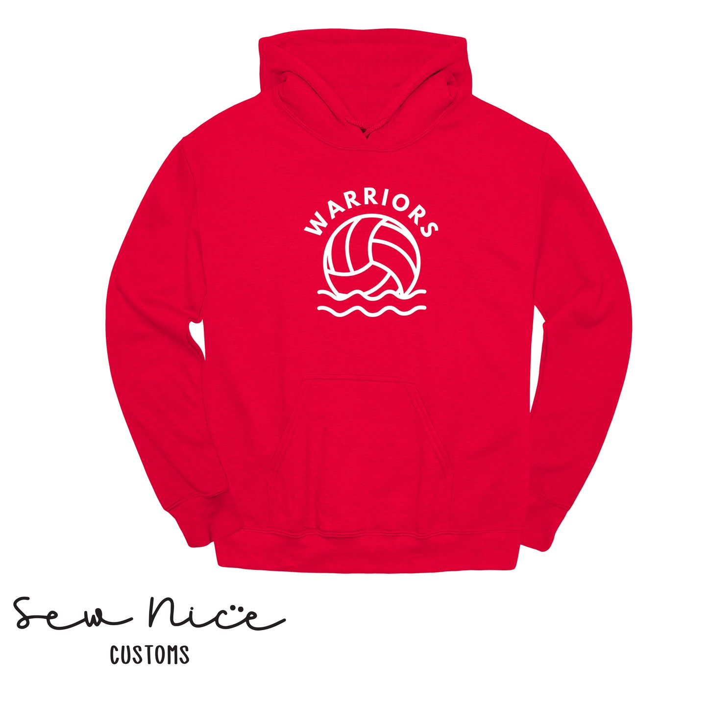 WARRIORS FHS Water Polo- Unisex Adult/Youth Hoodie