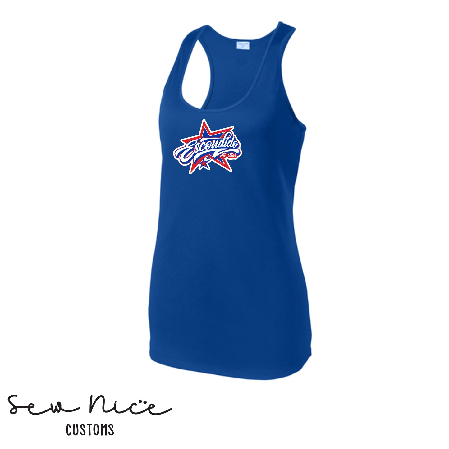 Escondido Star Logo- Ladies Dri Fit Tank Top