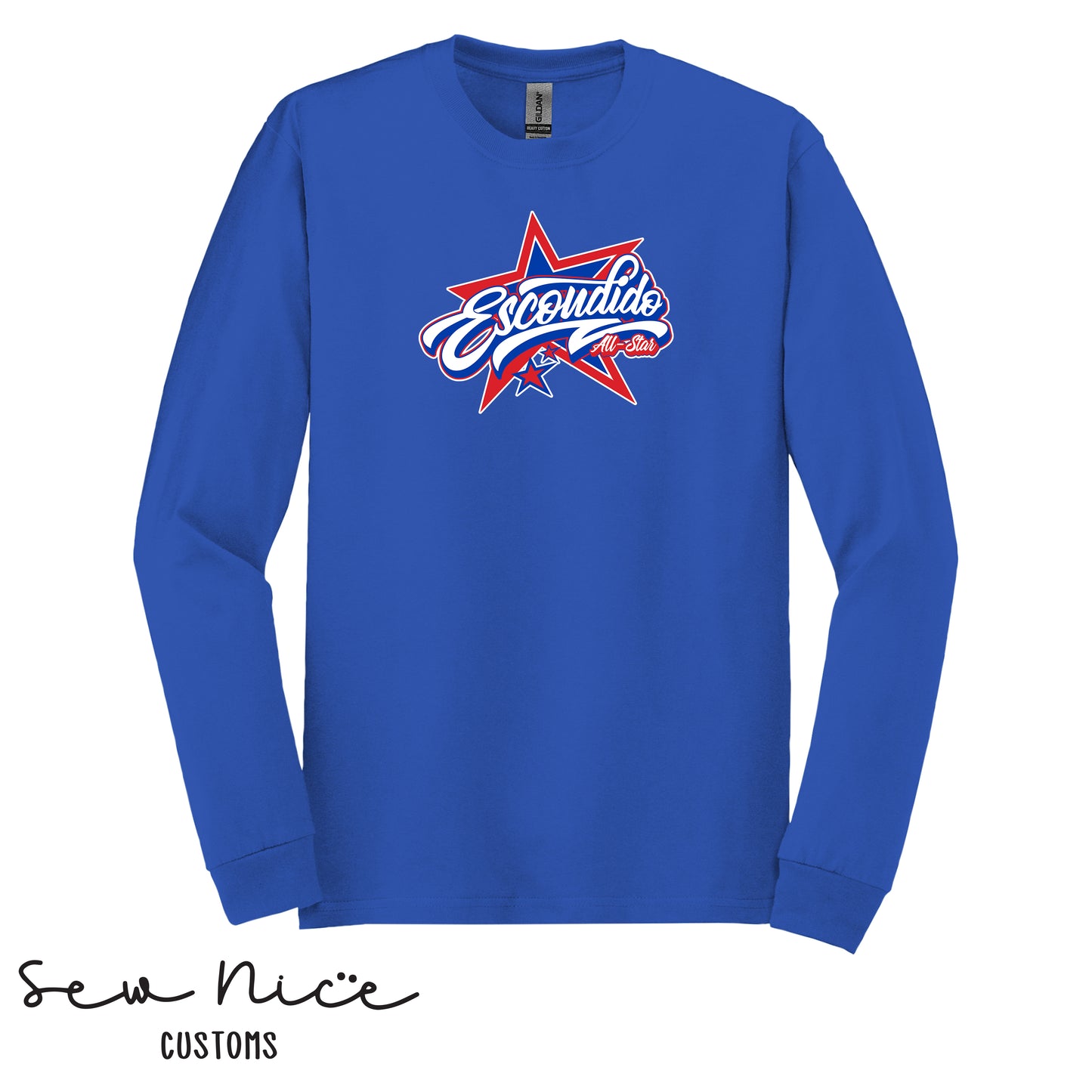 Escondido Star Logo- Unisex Long Sleeve Shirt