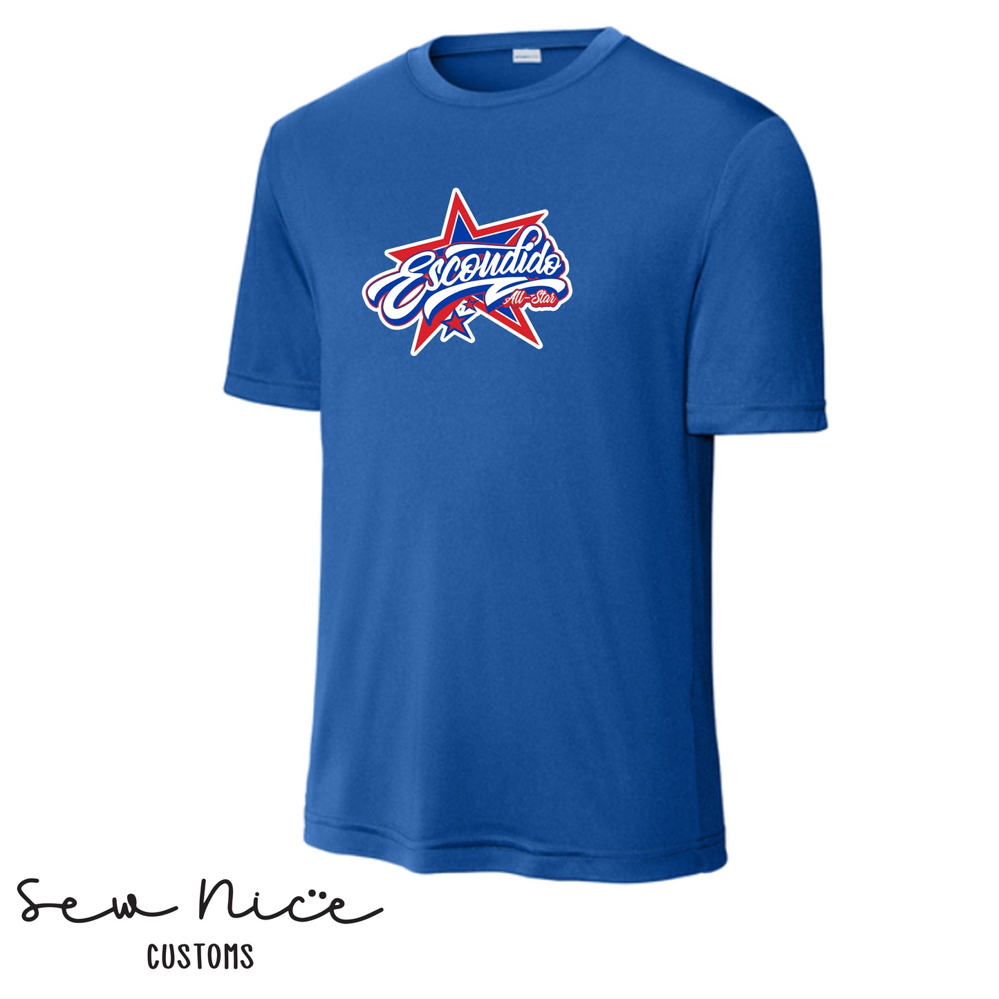 Escondido Star Logo Design- Unisex Dri Fit Shirt