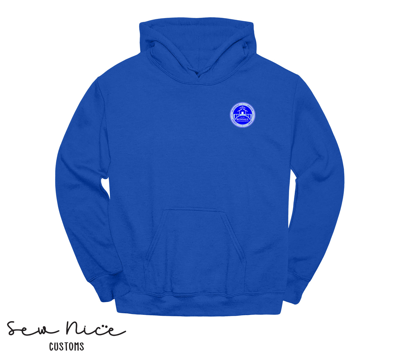 Bonsall District Logo Unisex Adult Hoodie