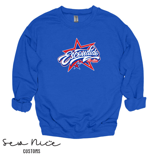 Escondido Star Logo- Unisex Crewneck Sweatshirt