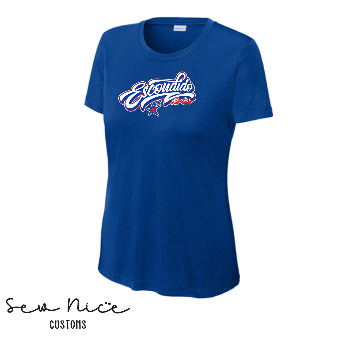 Escondido Script Logo- Ladies Dri Fit Shirt