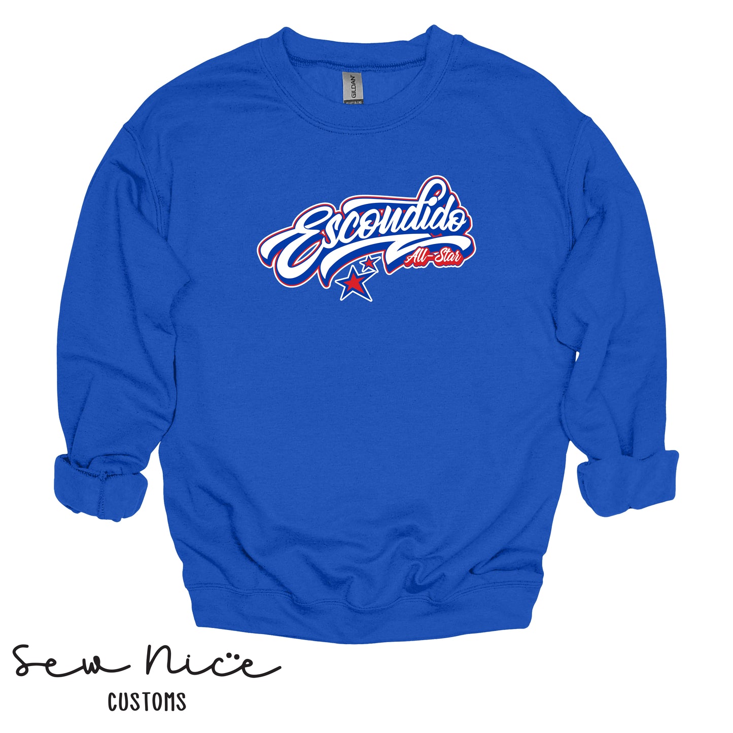 Escondido Script Logo- Unisex Crewneck Sweatshirt