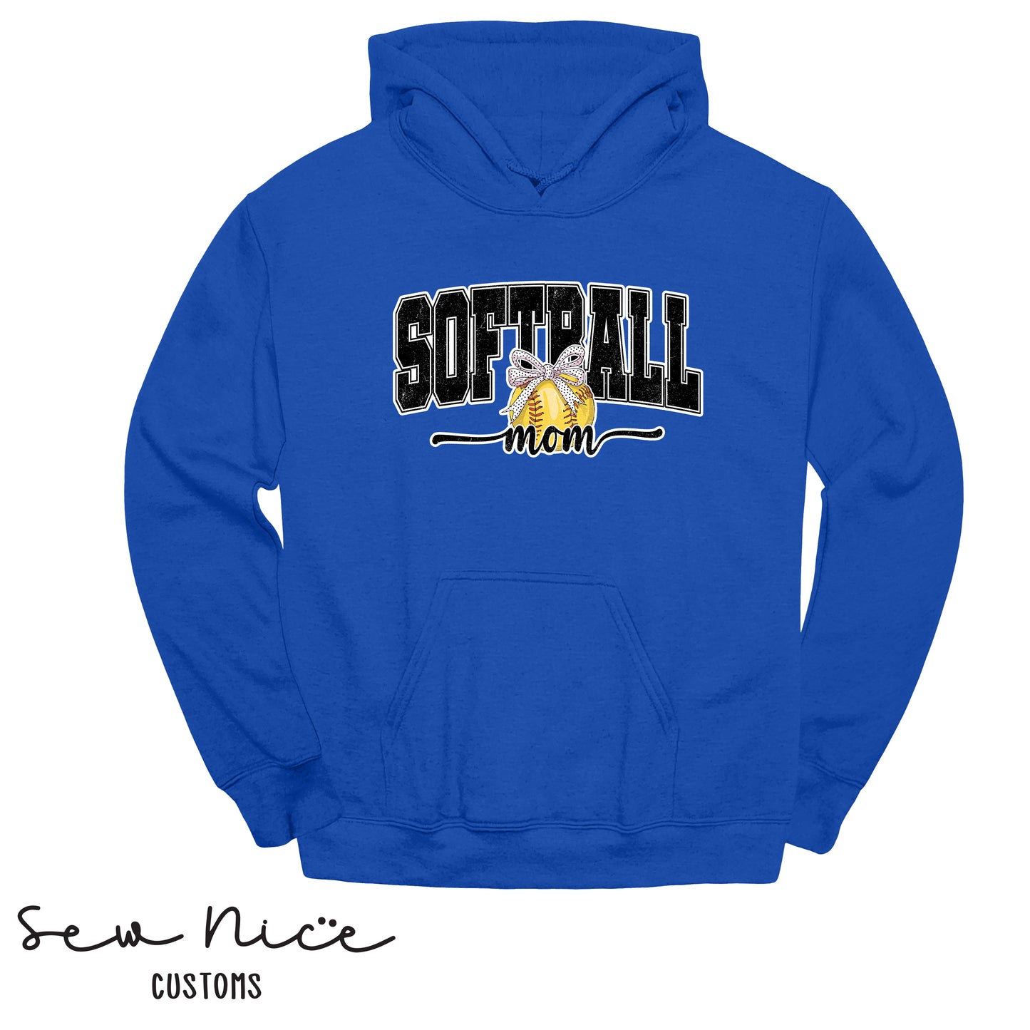 Softball Mom - Unisex Hoodie
