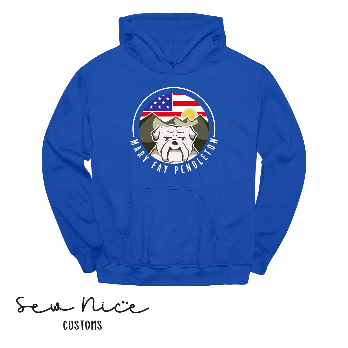 YOUTH-Mary Fay Logo Hoodie