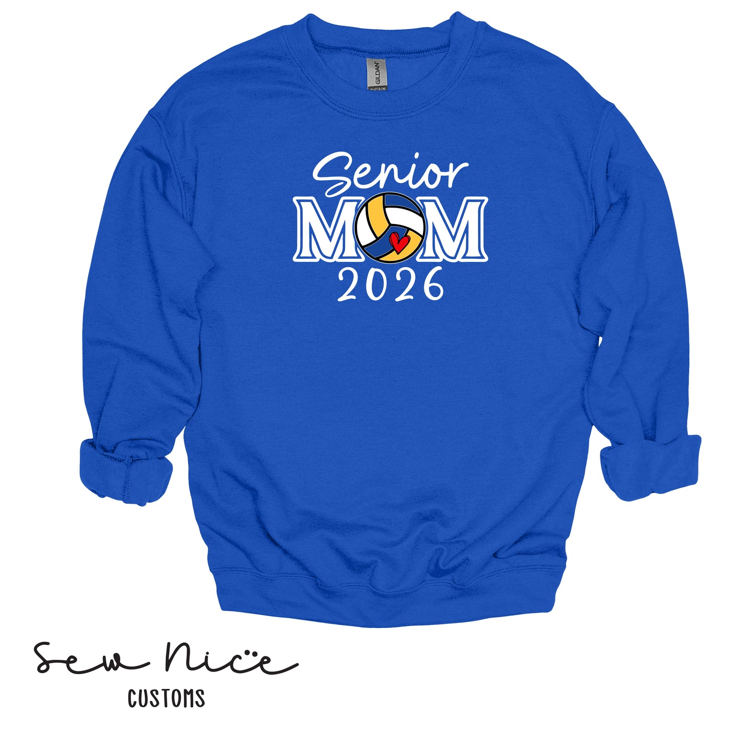 SP Senior MOM 2026 Adult Unisex Crewneck Sweatshirt