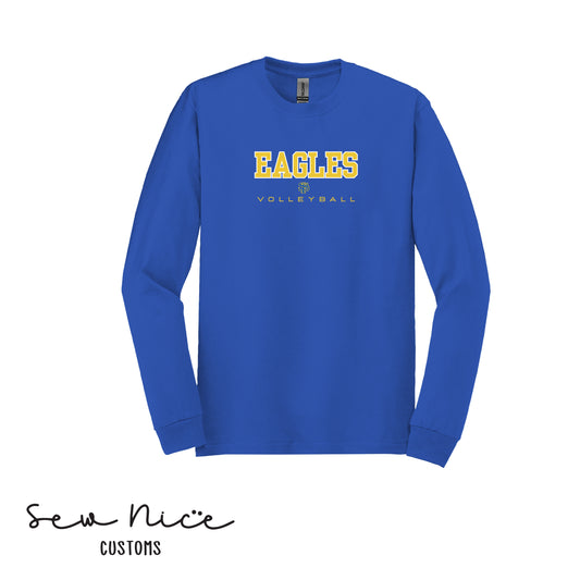 SP Eagles Volleyball Adult/Youth Unisex Long Sleeve Shirt