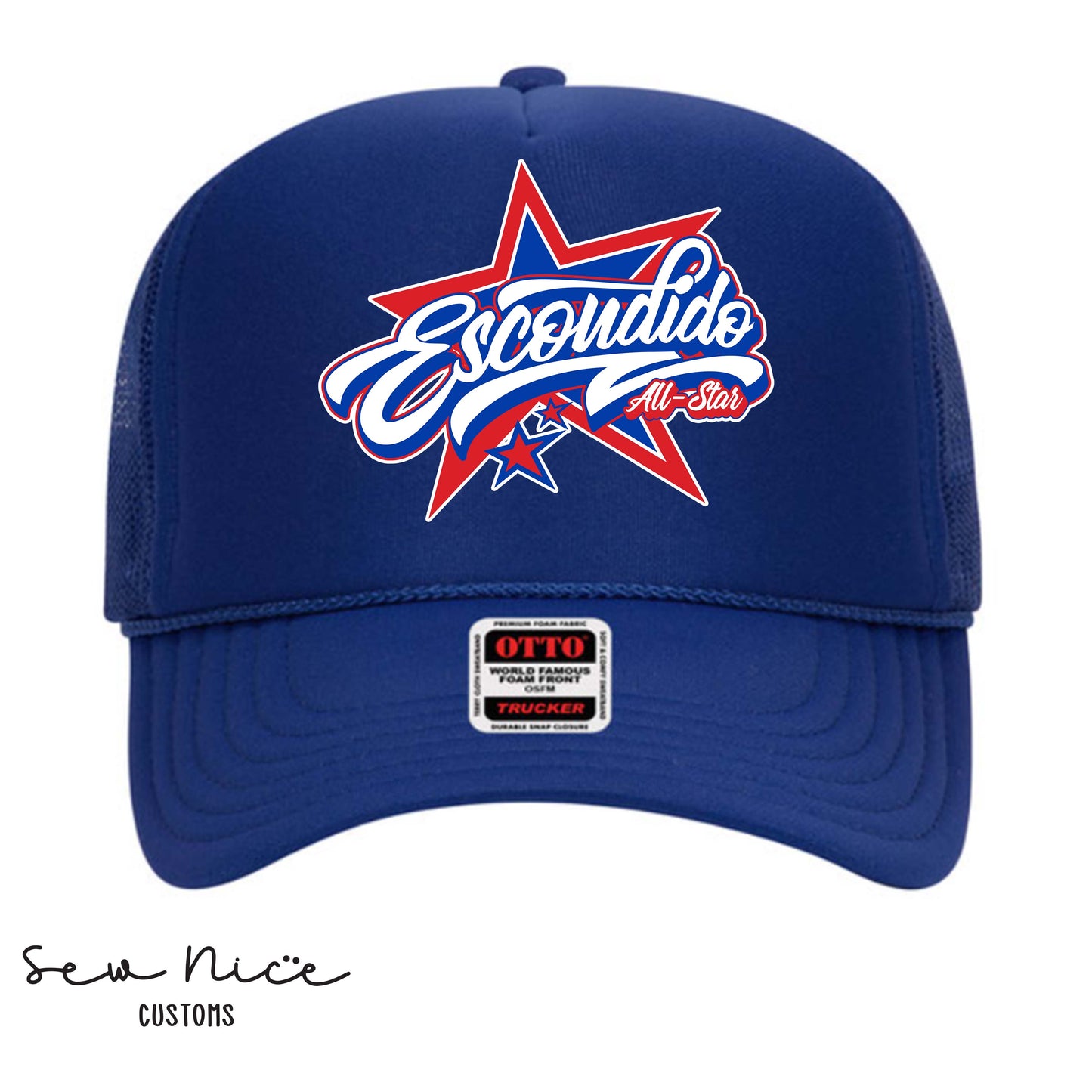 Escondido All Star Foam Trucker Hat