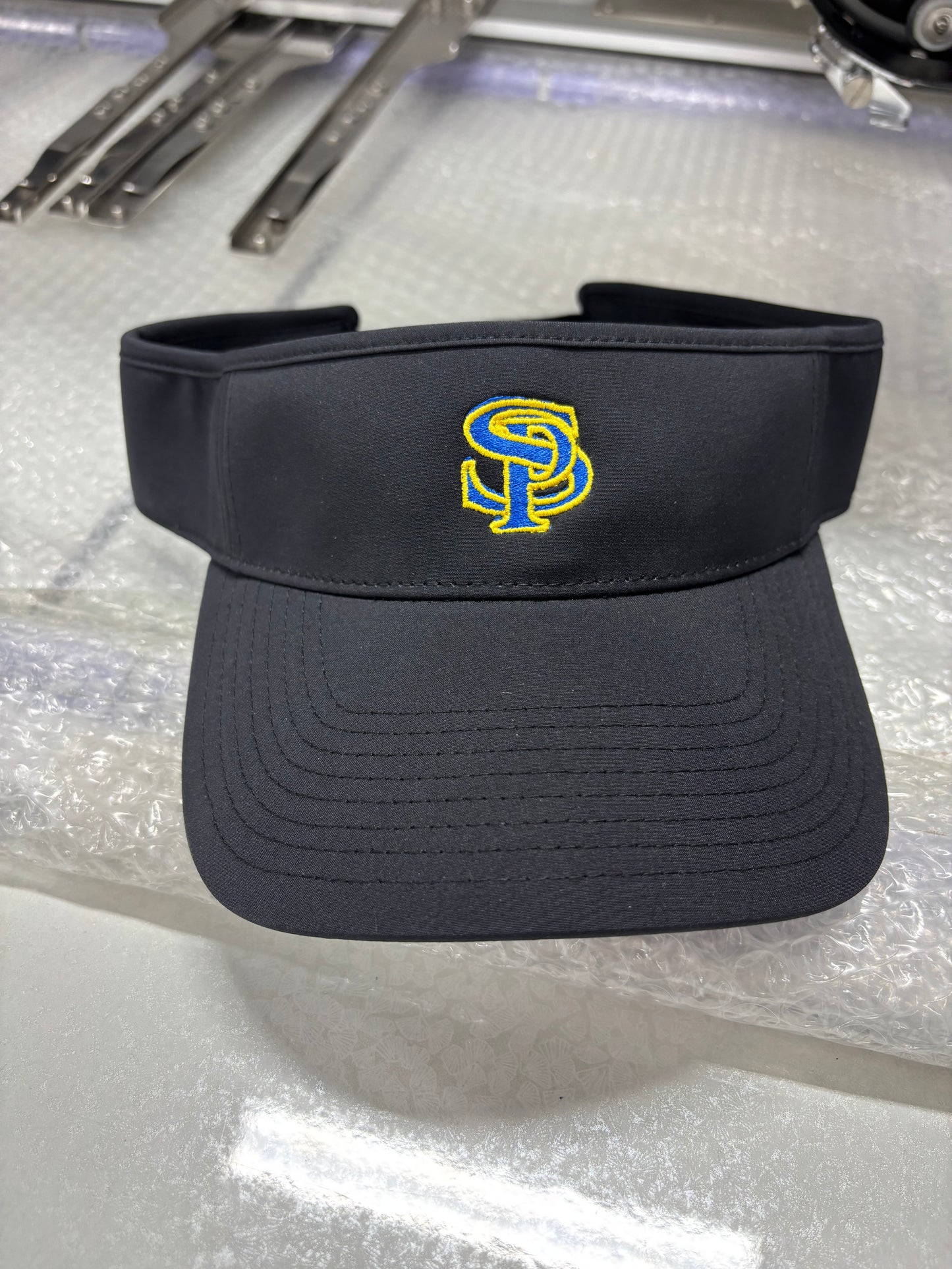 Embroidered SP Logo Visor -Tennis