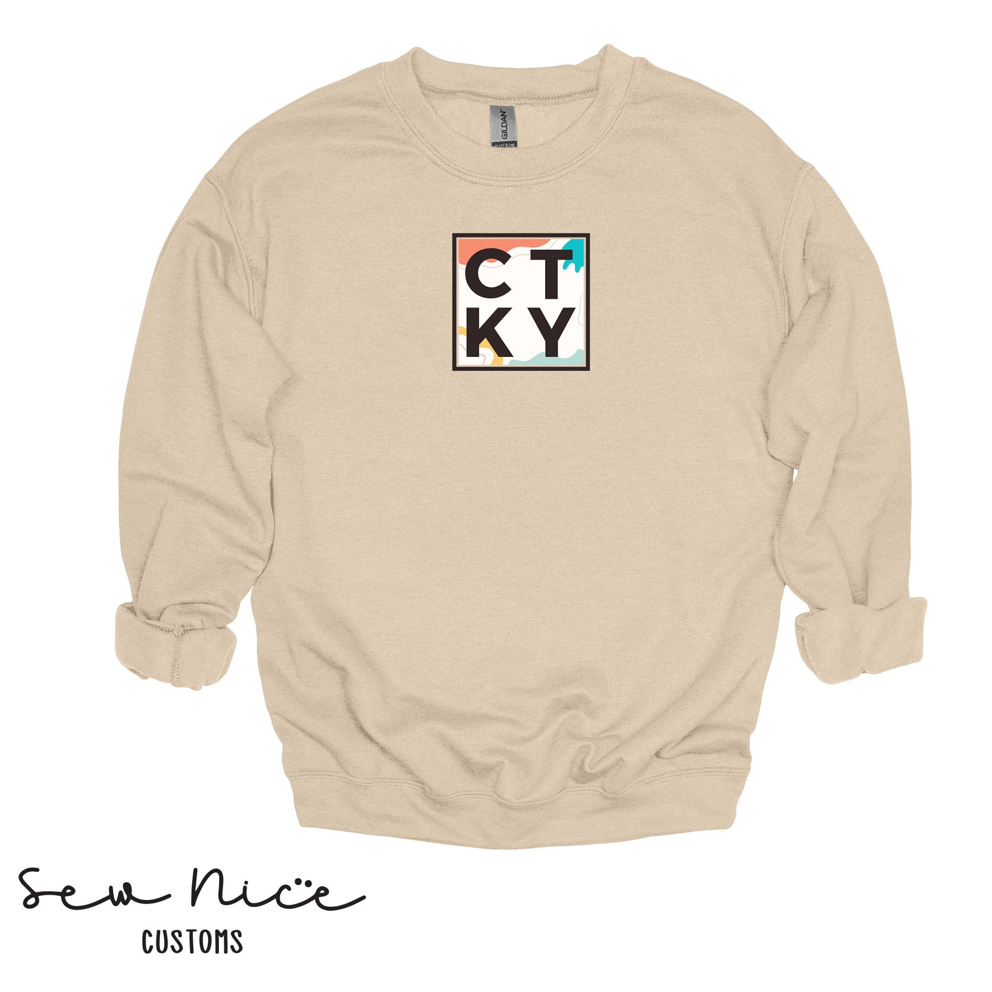 CTKY Logo-Crewneck Sweatshirt