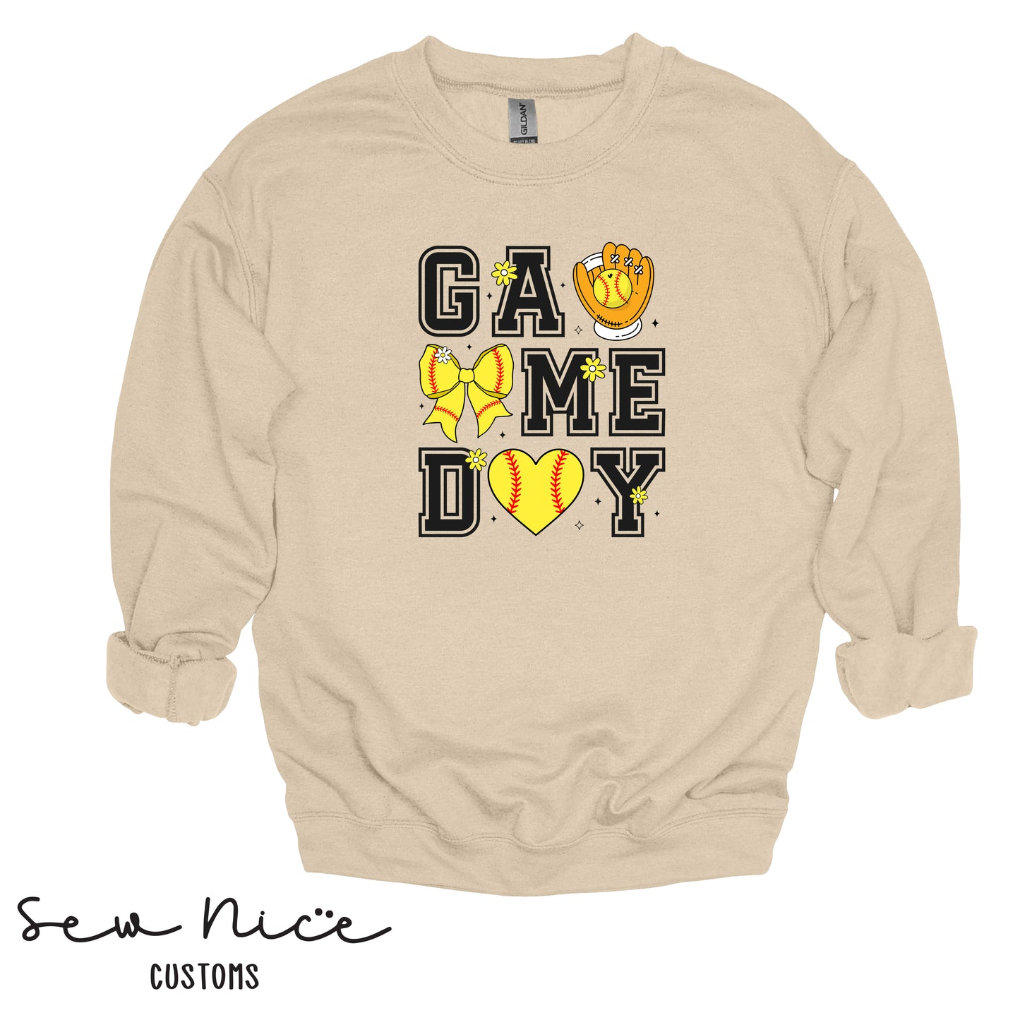 Game Day Design - Unisex Crewneck Sweatshirt