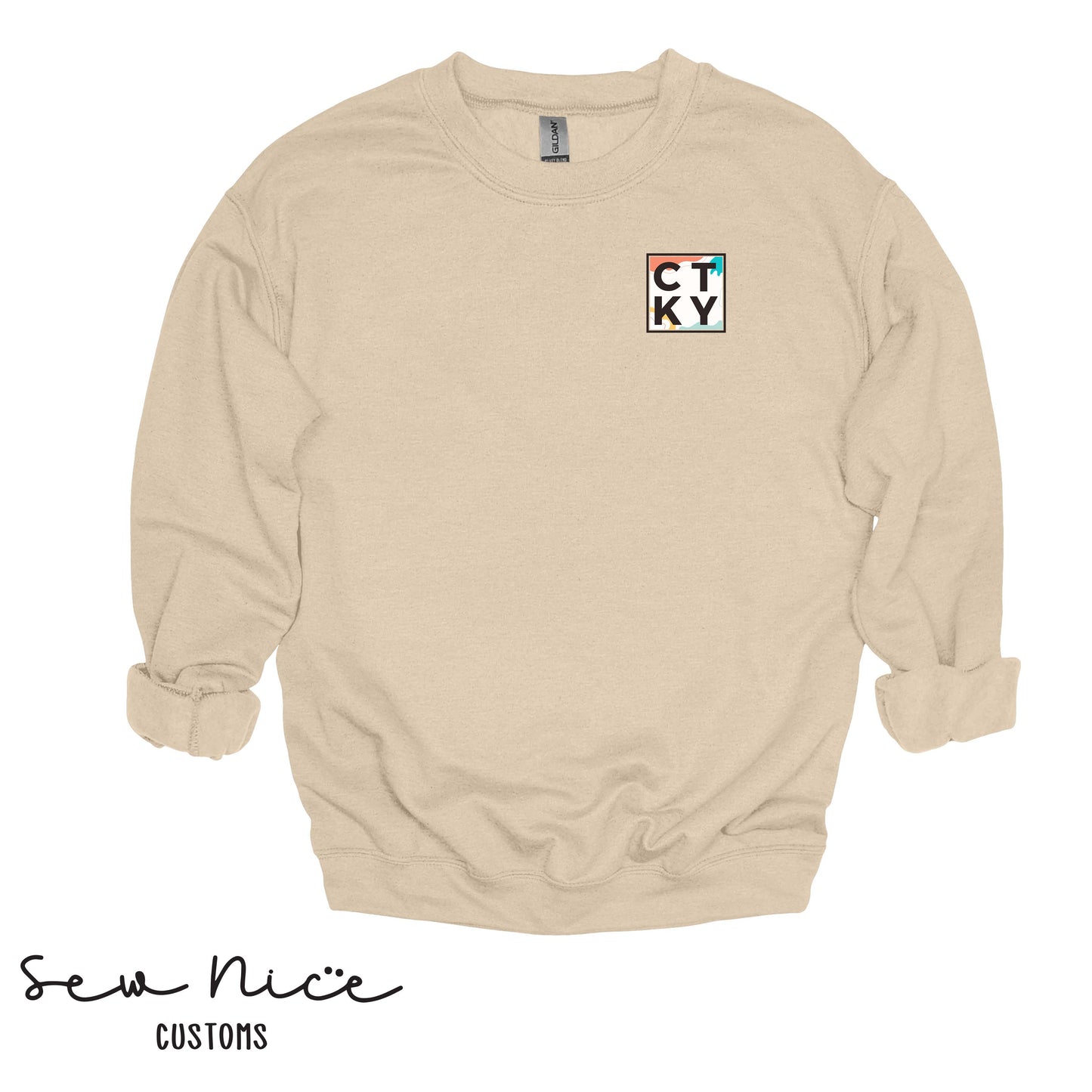 CTKY Logo-Crewneck Sweatshirt