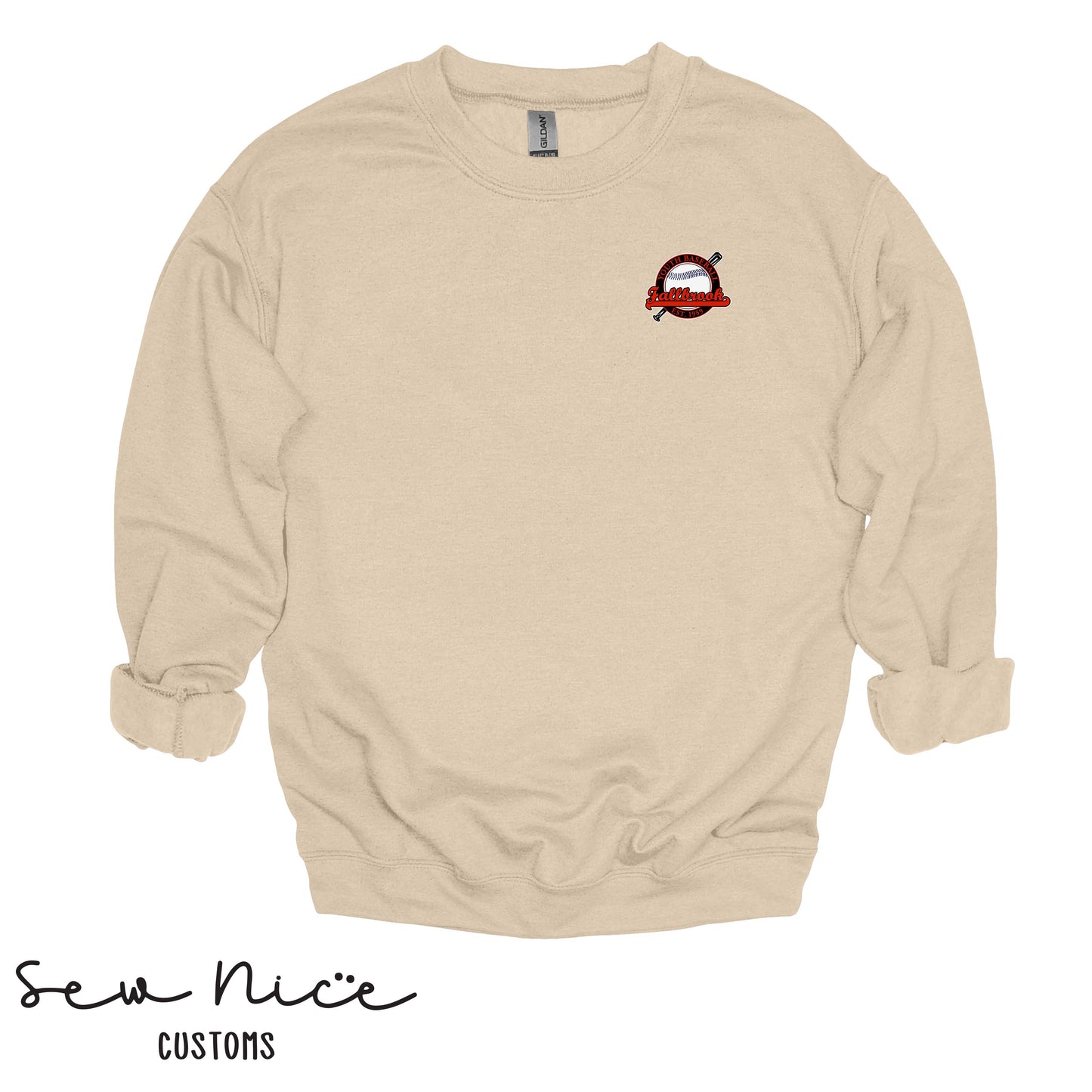 FYB Embroidered Left Chest Unisex Sweatshirt
