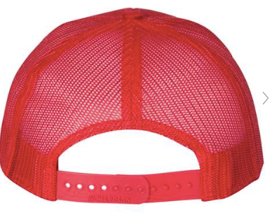 Embroidered American Flag "E" Richardson Trucker Hat