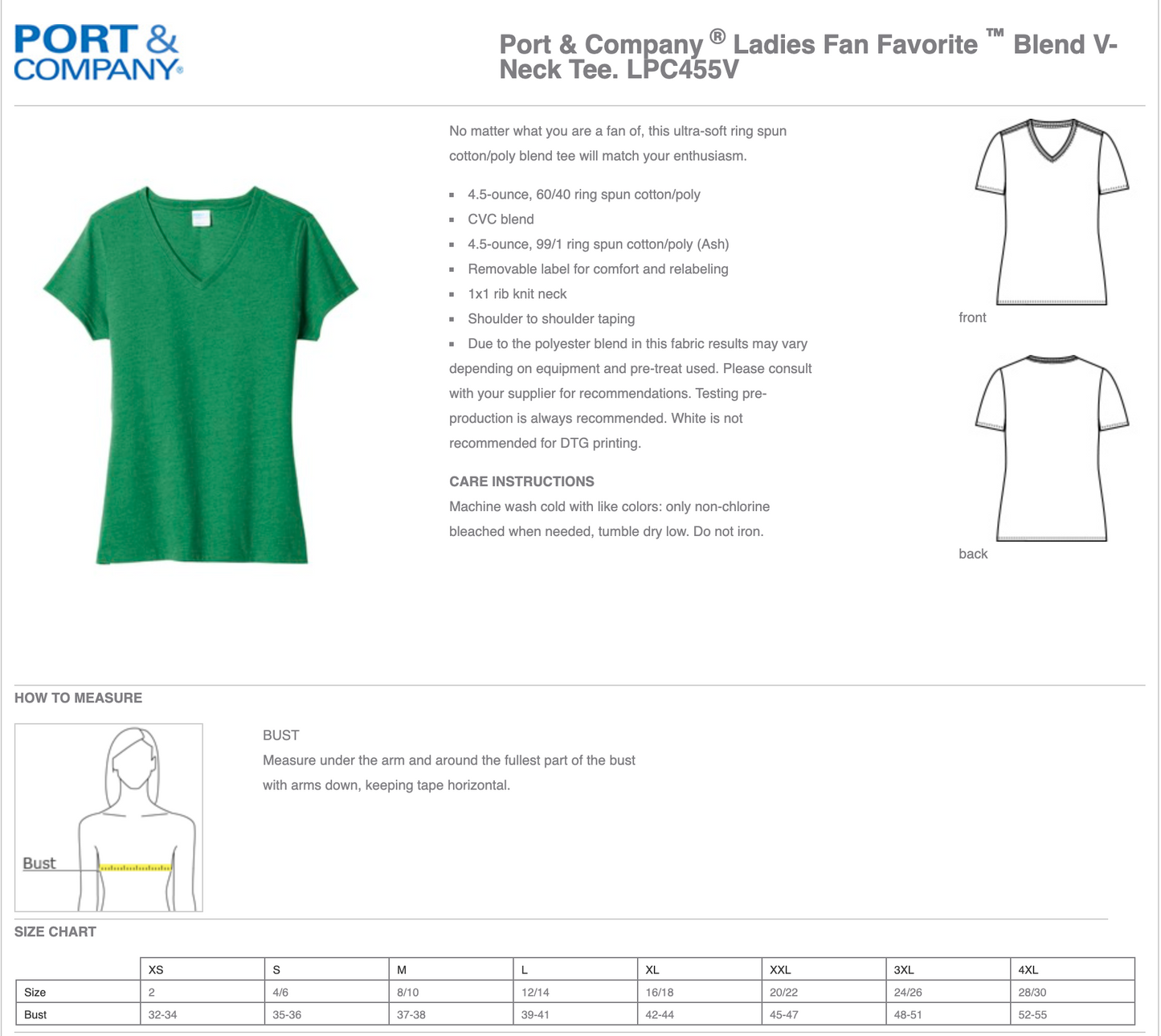 Fallbrook 4-H LADIES V-Neck