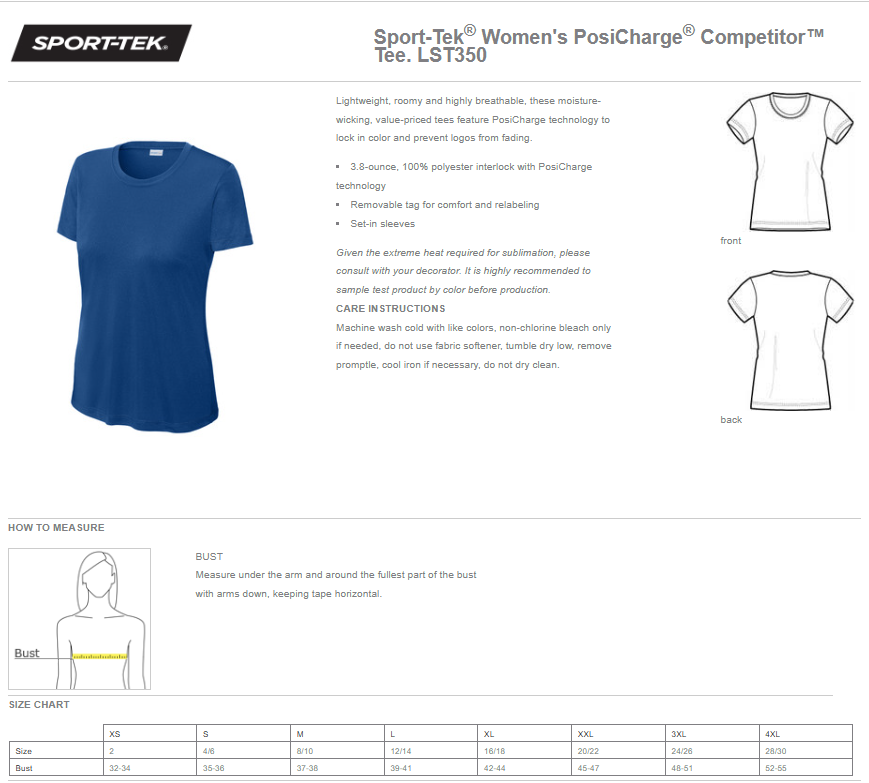 CUSTOM Name/Title Escondido Logo- Ladies Dri Fit Shirt