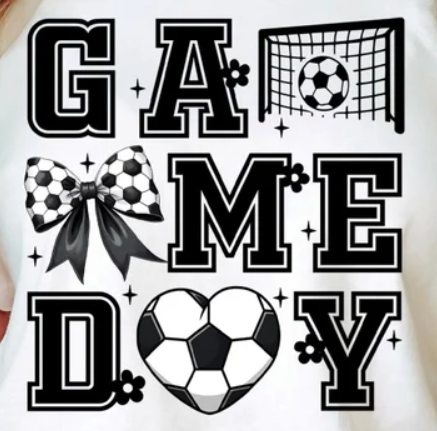 Game Day Soccer Bow Design