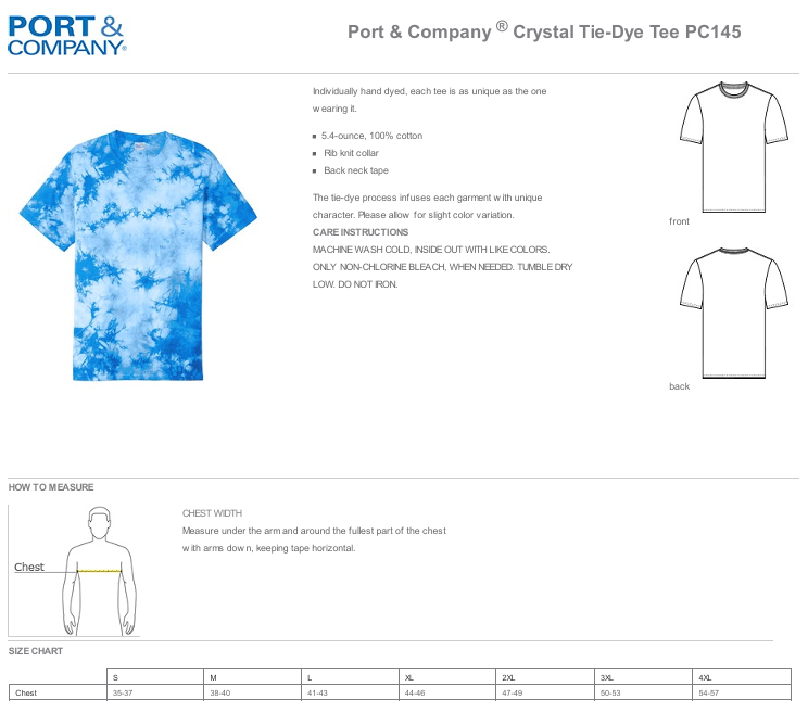 Fallbrook Rugby Tie Dye -YOUTH- Unisex Shirt