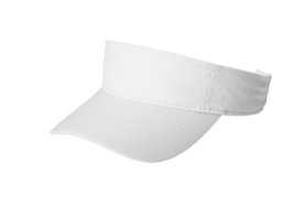 Embroidered Script 'Eagles' Visor -Cheer