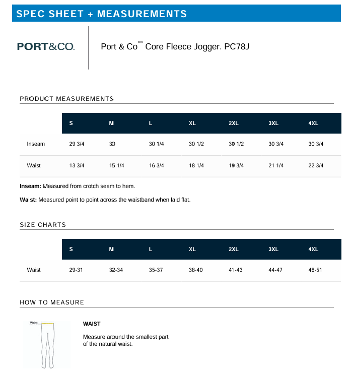 SP Eagles Baseball Fleece Jogger Pants - Adult/Youth