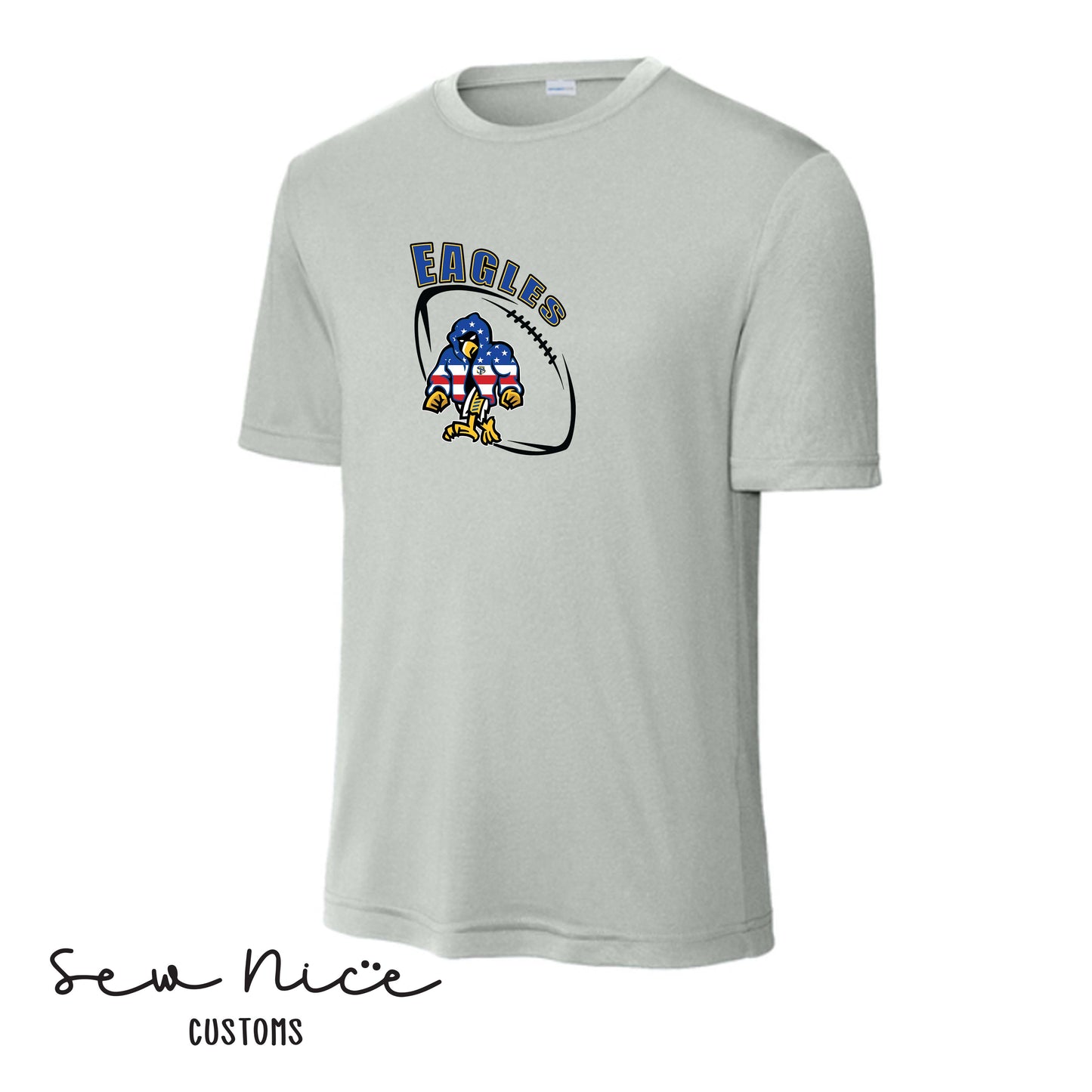 SP Eagles American Flag Robe-Unisex Dri Fit Shirt