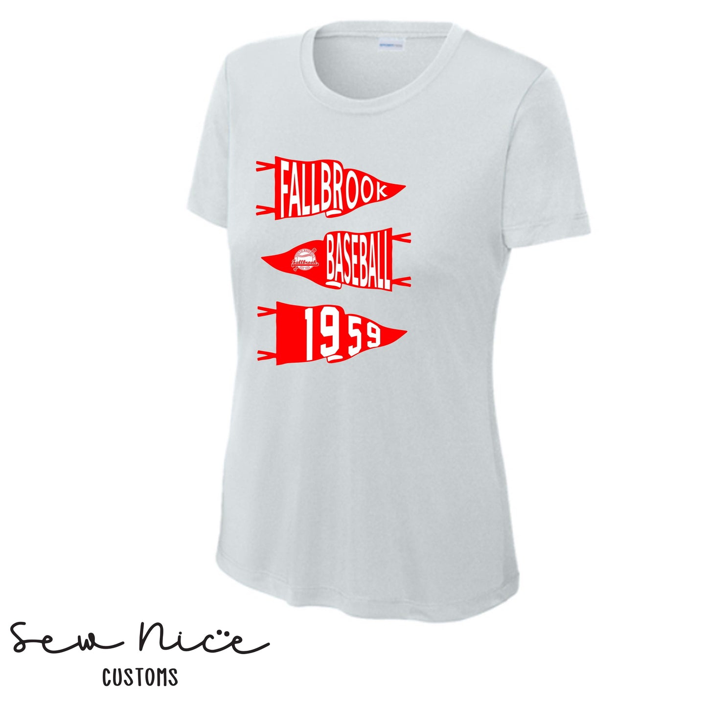 FYB Flag Trio- Ladies Dri Fit Shirt
