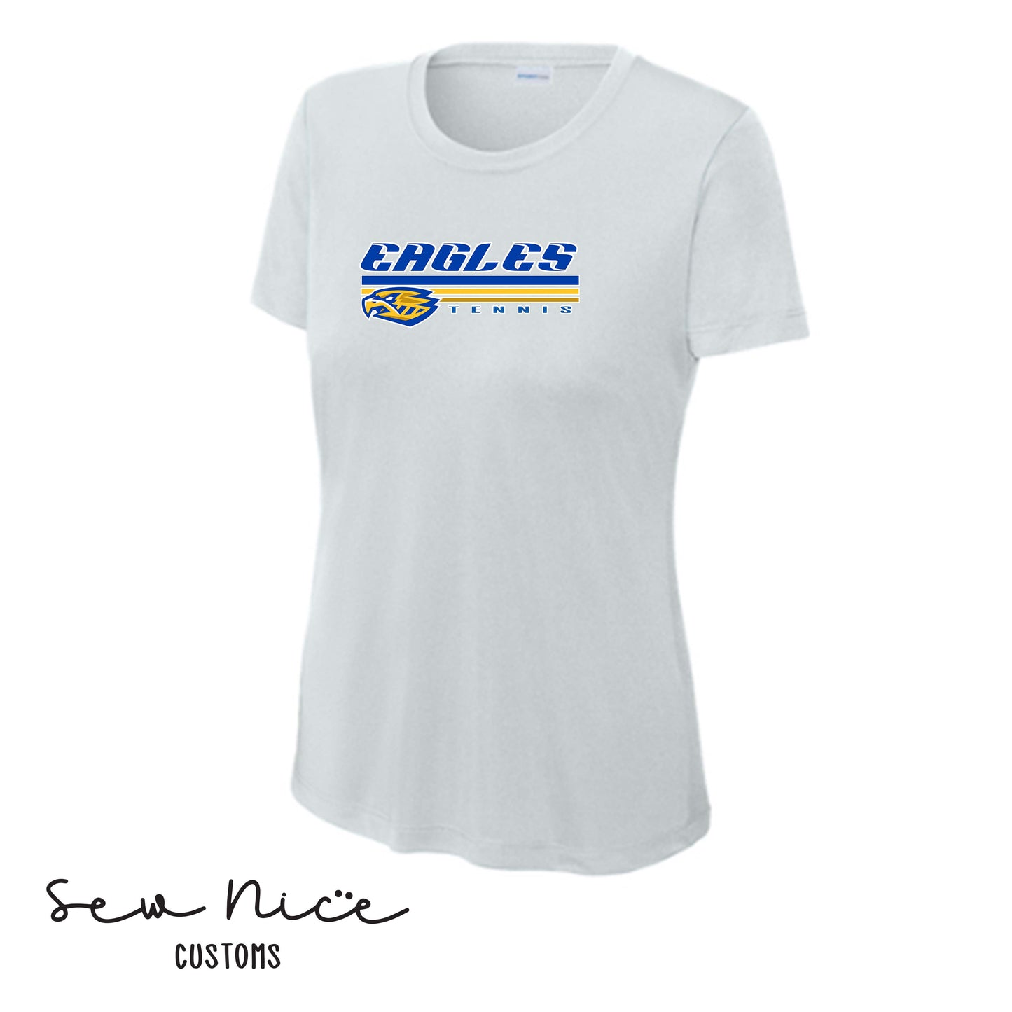 SP Eagles Lines- Tennis- Ladies Dri Fit Shirt