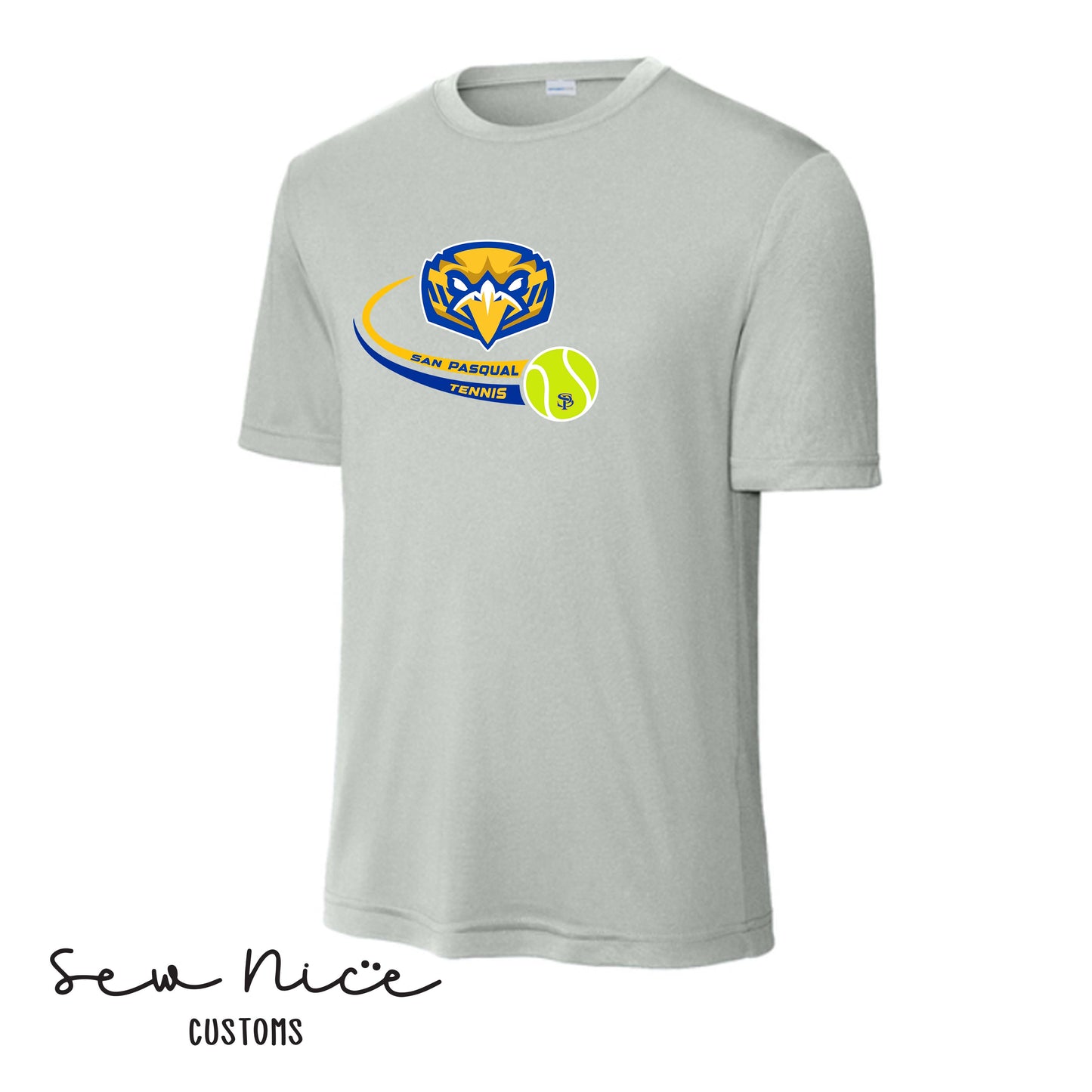SP Eagles Swoosh Tennis- Unisex Adult/Youth Dri Fit Shirt