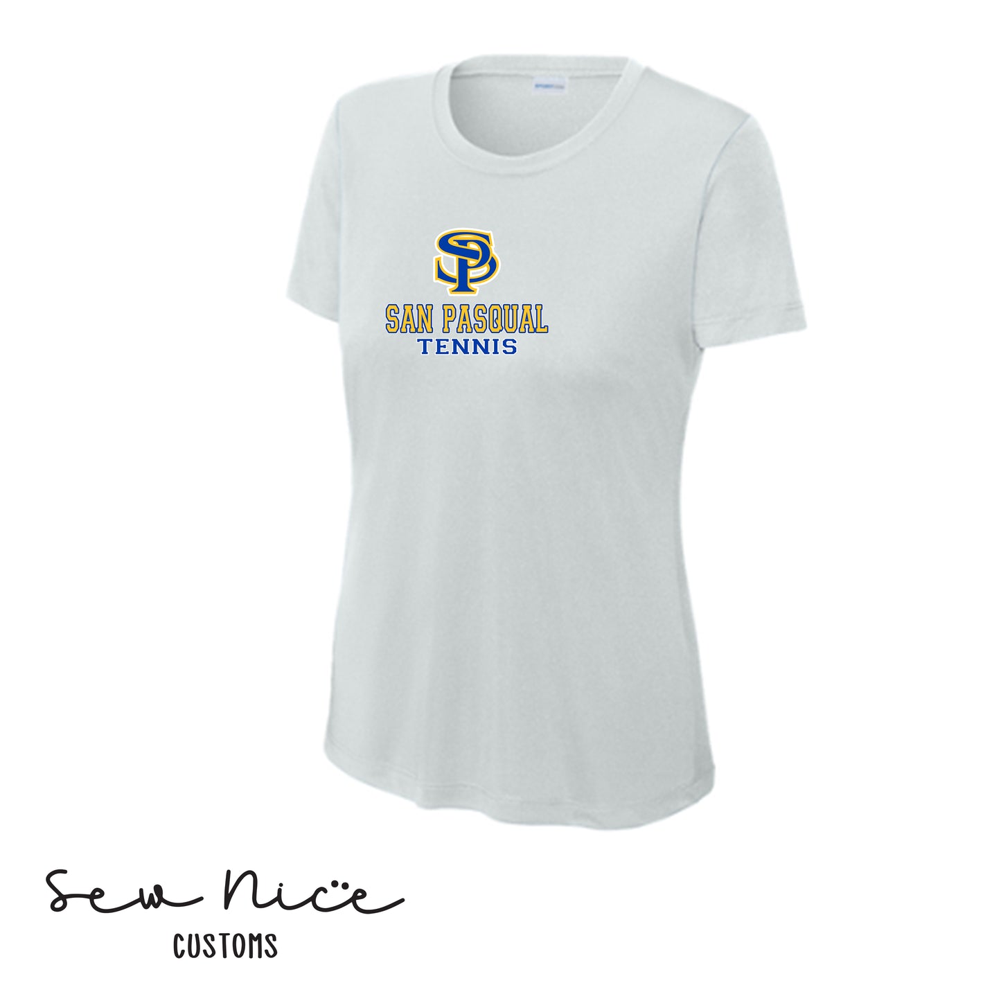 SP San Pasqual Tennis- Ladies Dri Fit Shirt