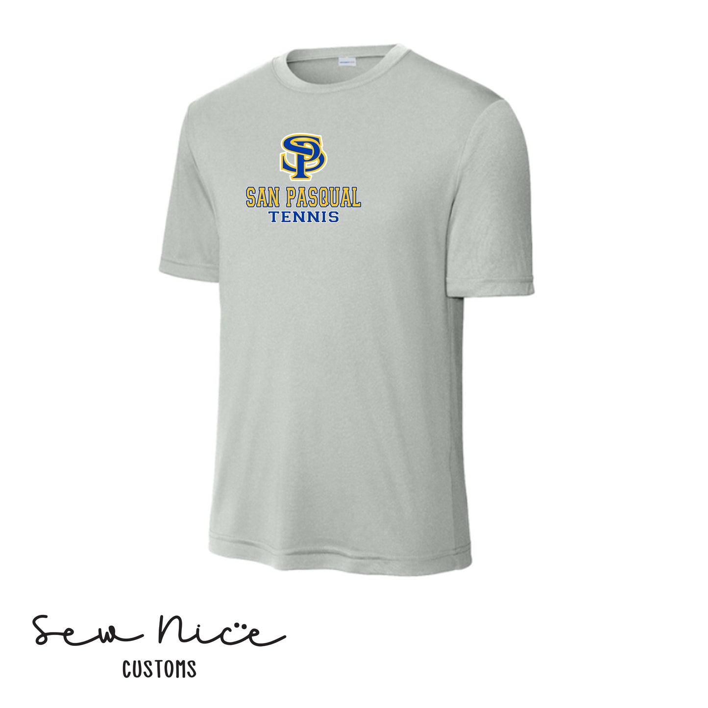 SP San Pasqual Tennis- Unisex Adult/Youth Dri Fit Shirt