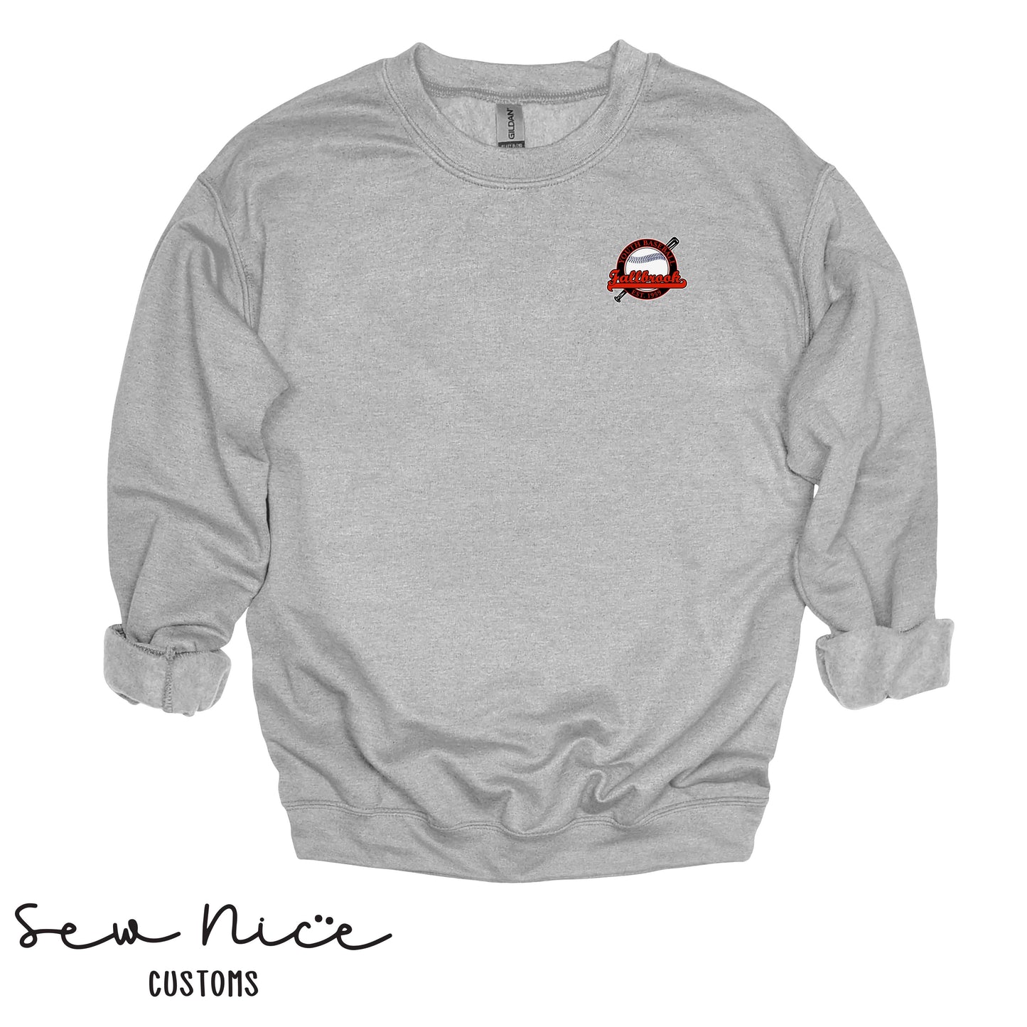 FYB Embroidered Left Chest Unisex Sweatshirt