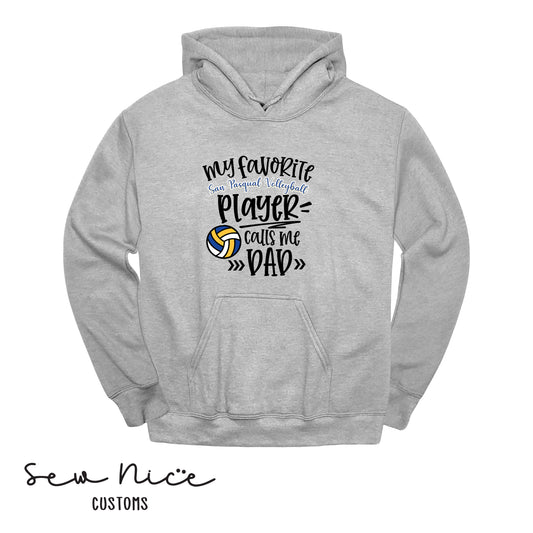 SP Volleyball-My Fav SP Player Calls Me.. *Custom Options*  Adult/Youth Unisex Hoodie