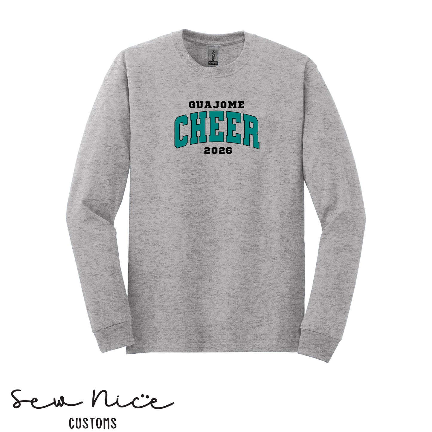 Guajome CHEER 2026- Unisex Adult/Youth Long Sleeve Shirt