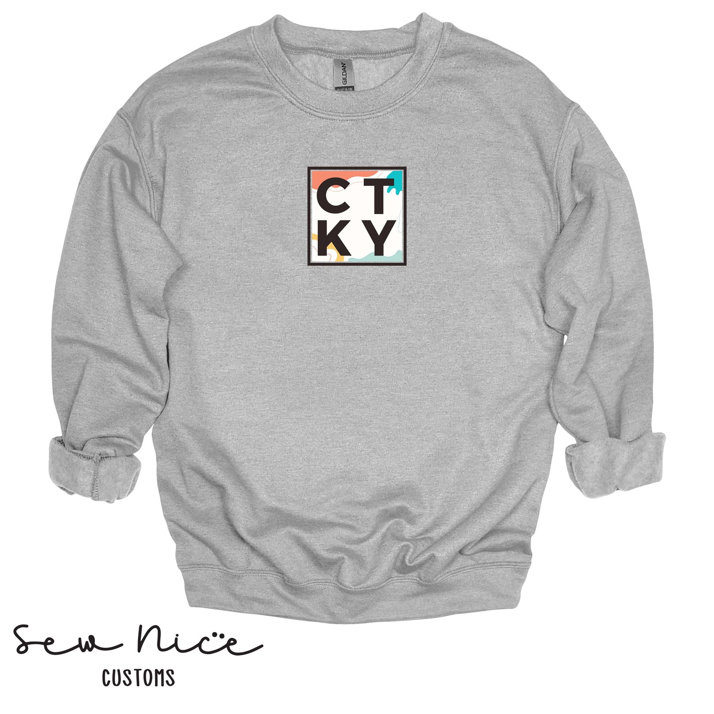 CTKY Logo-Crewneck Sweatshirt
