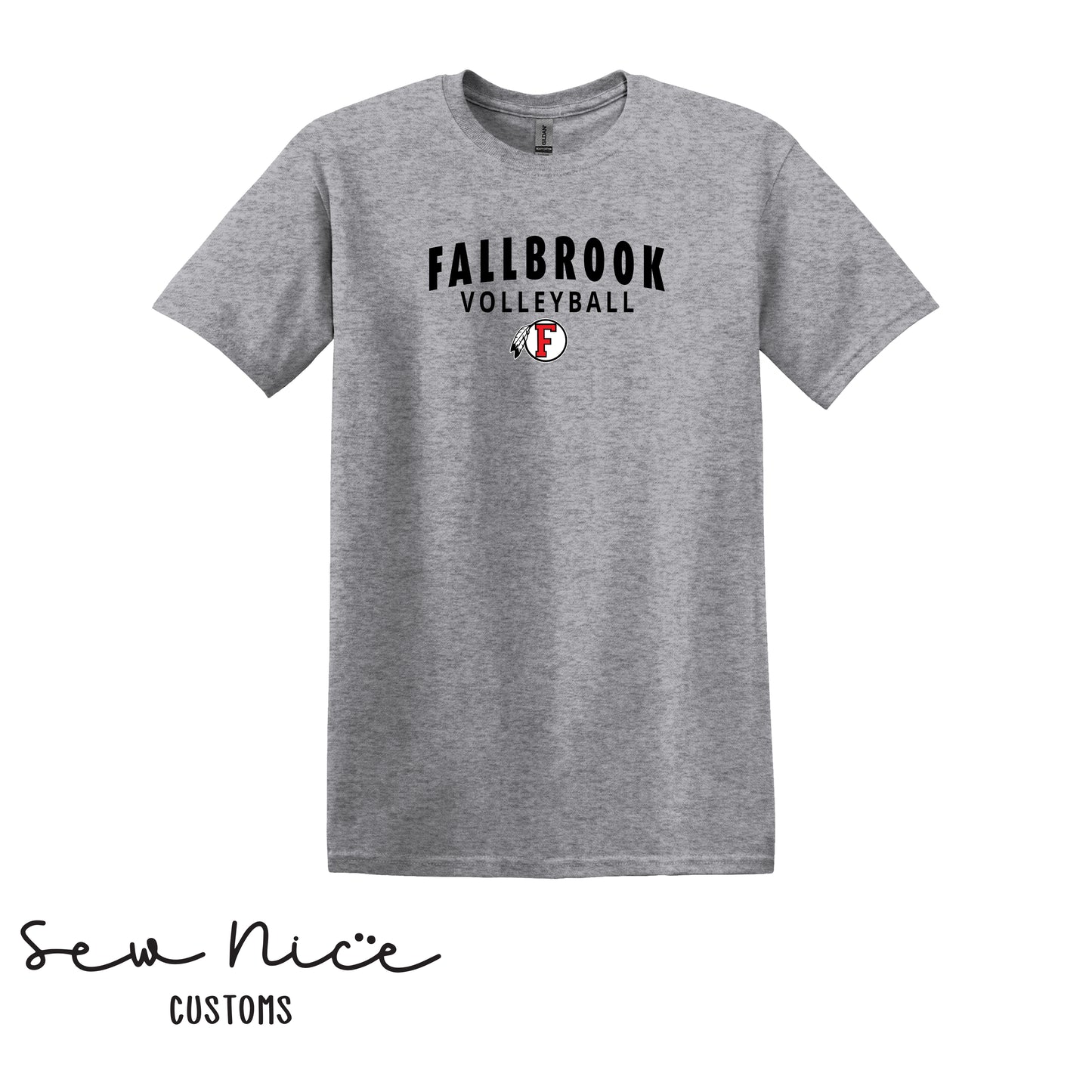 Fallbrook Arch Volleyball - Unisex Adult/Youth T-Shirt