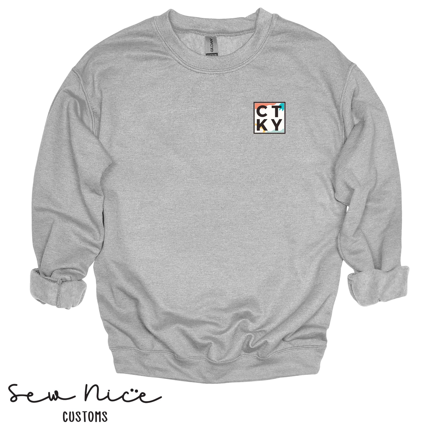 CTKY Logo-Crewneck Sweatshirt